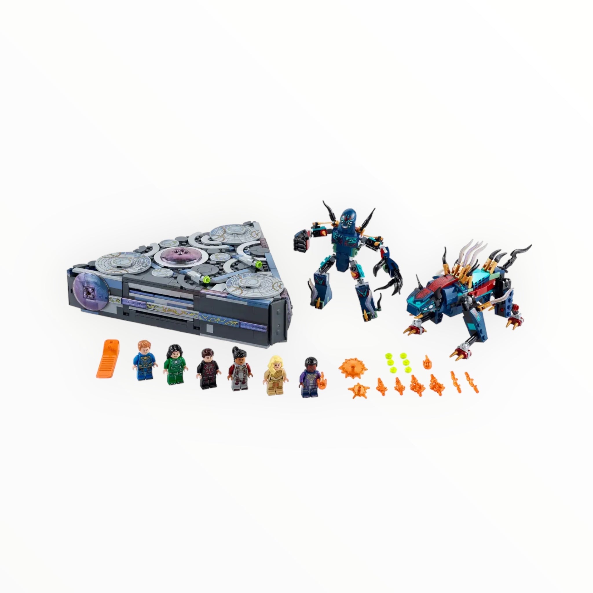 Retired Set 76156 Eternals Rise of the Domo