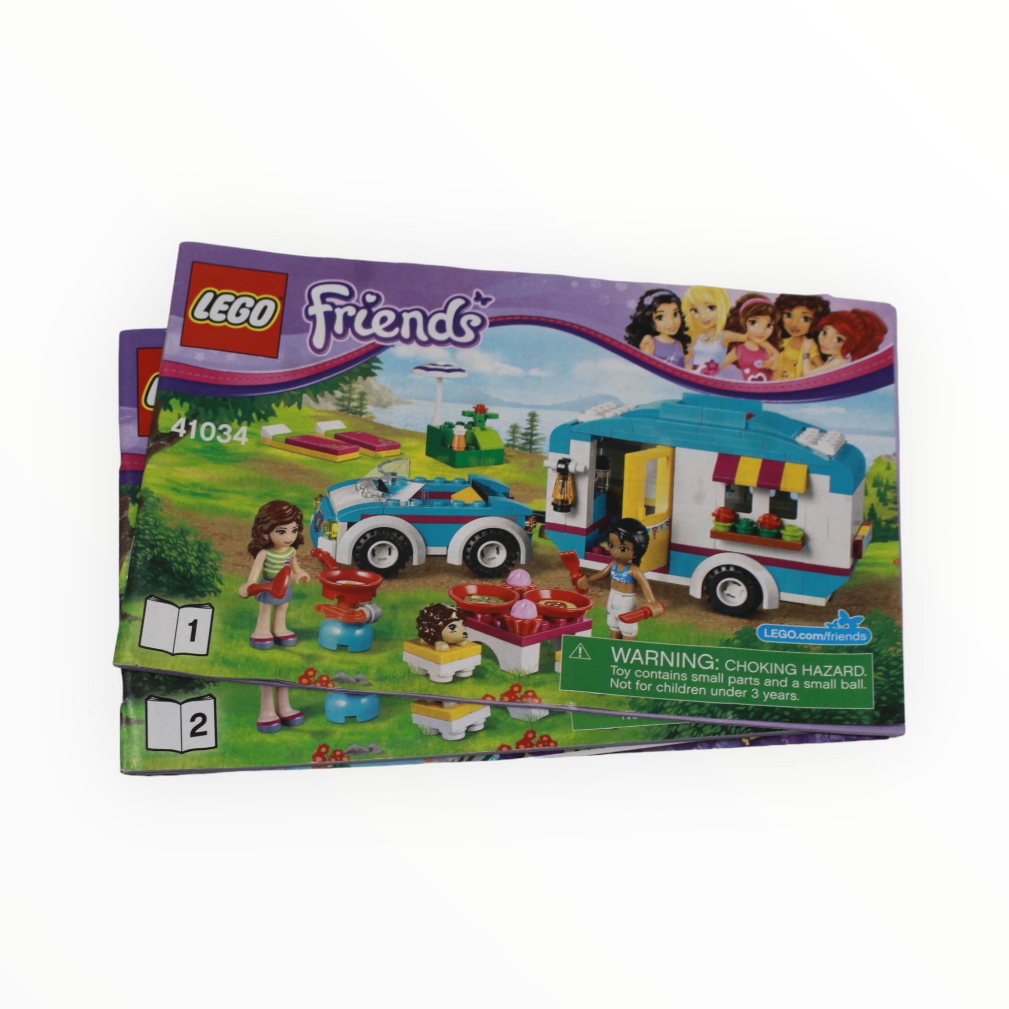 Used Set 41034 Friends Summer Caravan