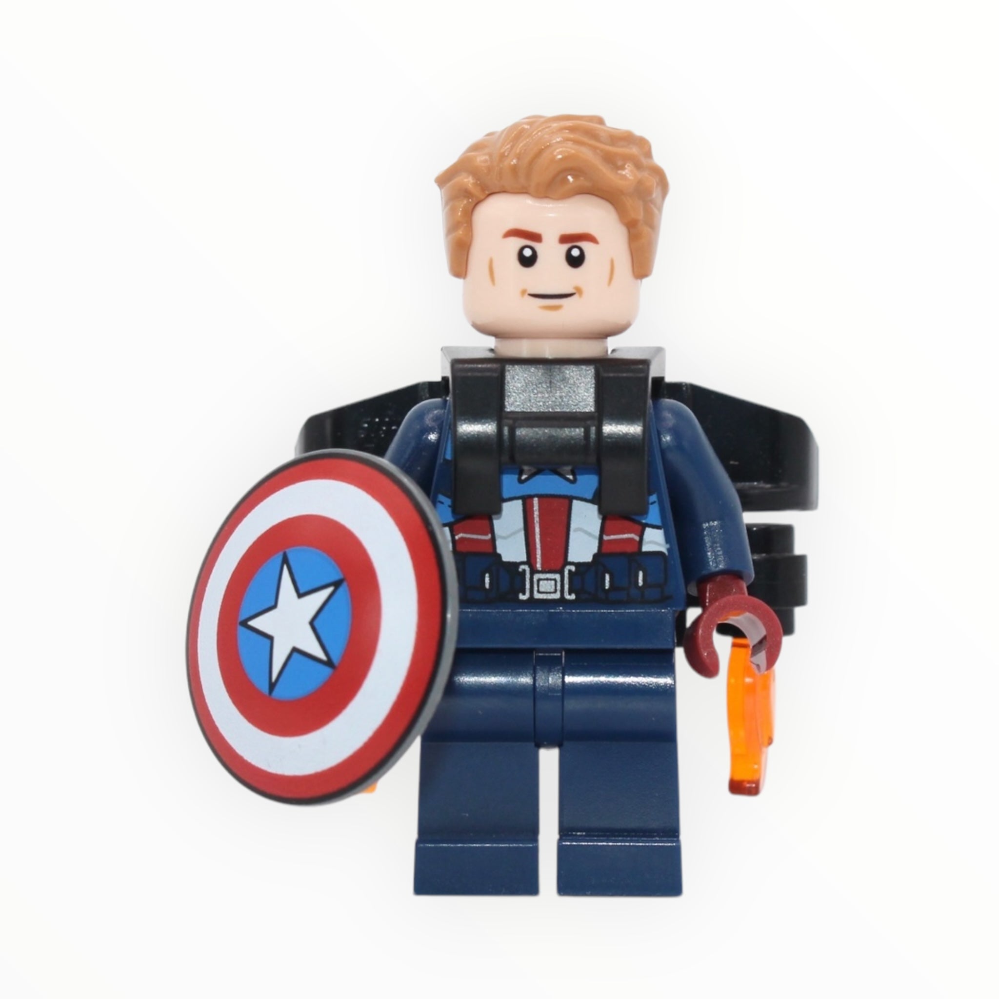 Captain America (dark blue suit, jet pack, shield, 2023)