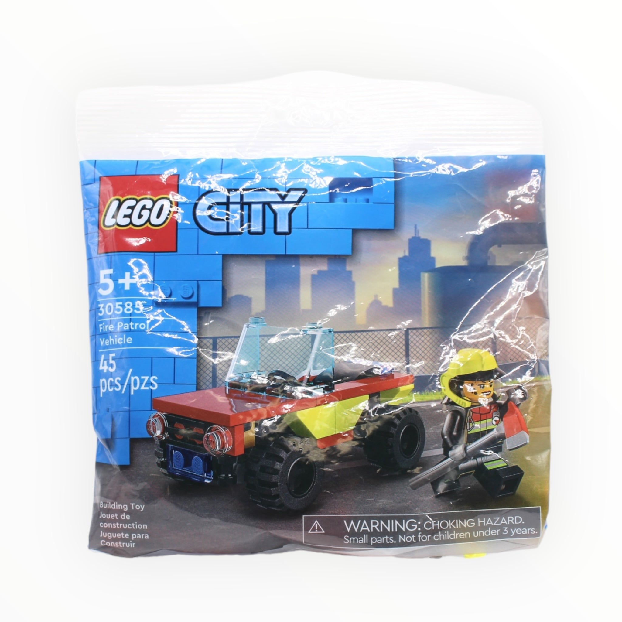 Lego city best sale fire car