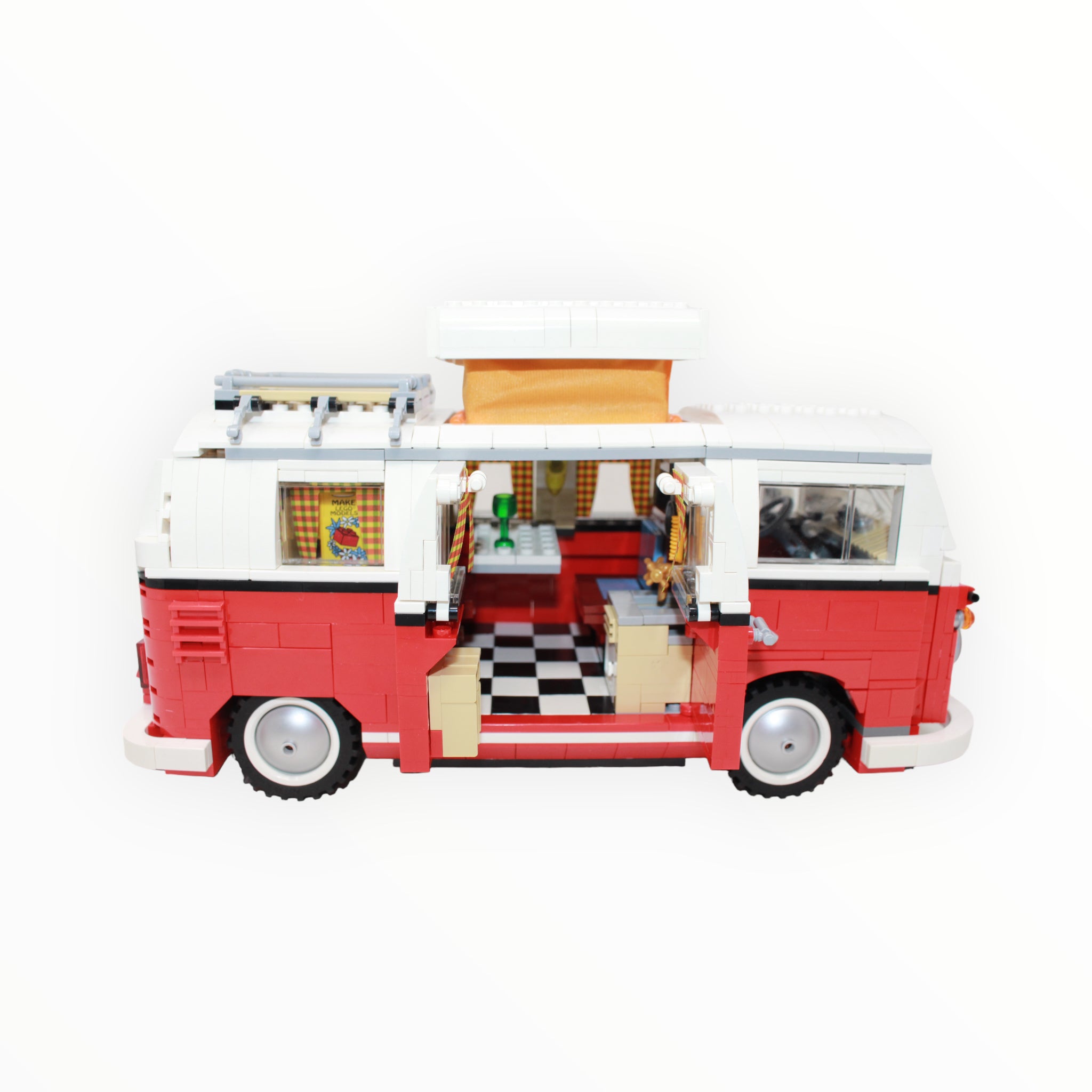 Used Set 10220 Creator Volkswagen T1 Camper Van VW Bus