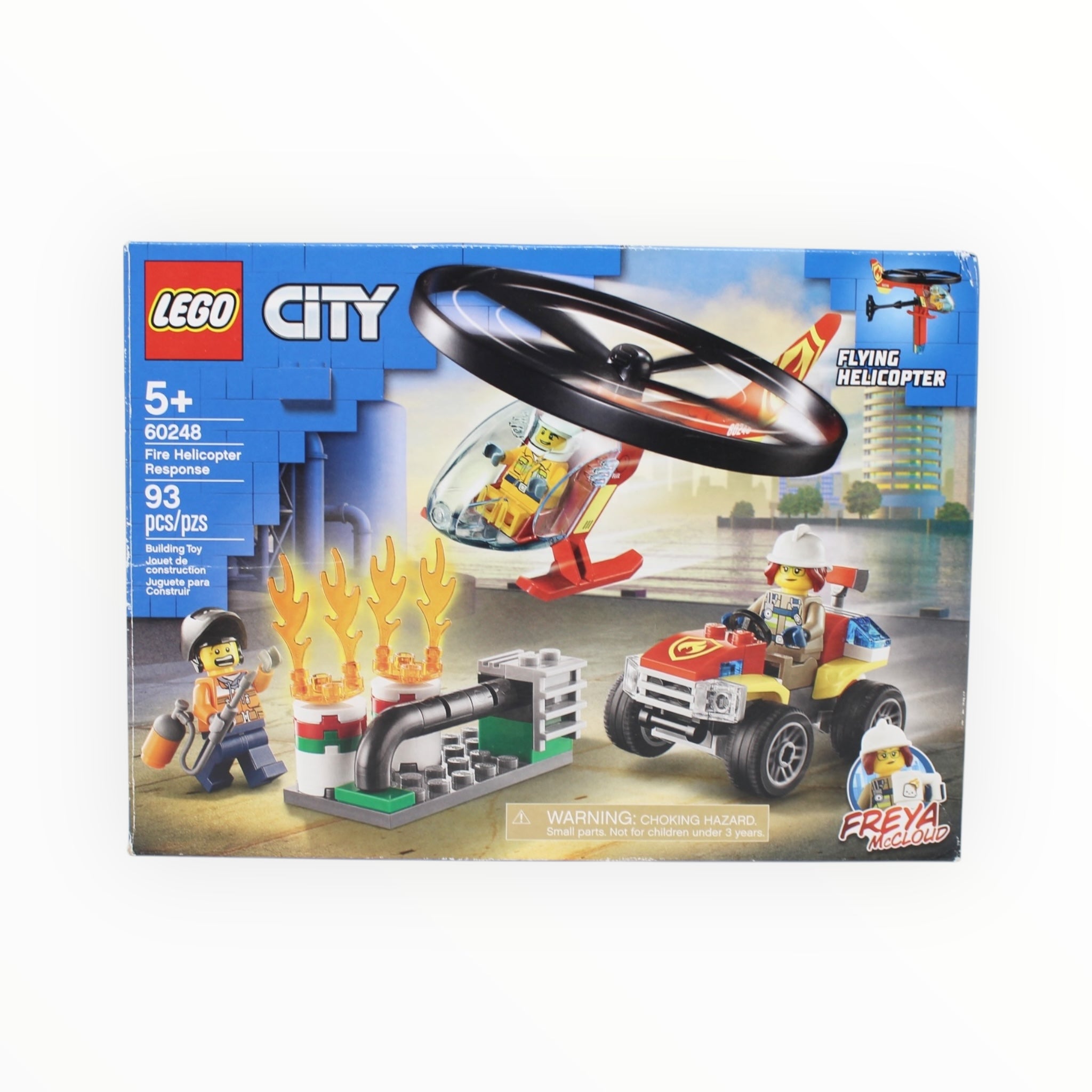 Certified Used Set 60248 City Fire Helicopter Response