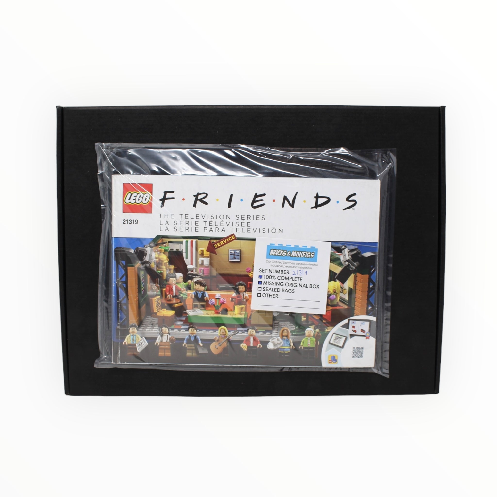 Certified Used Set 21319 LEGO Ideas F.R.I.E.N.D.S Central Perk (no box)