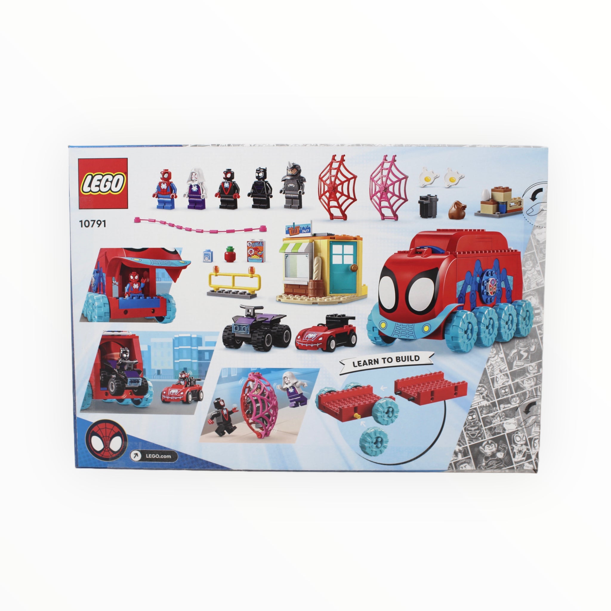 Certified Used Set 10791 Spidey and his Amazing Friends Mobile Headquarters (open box, sealed bags)