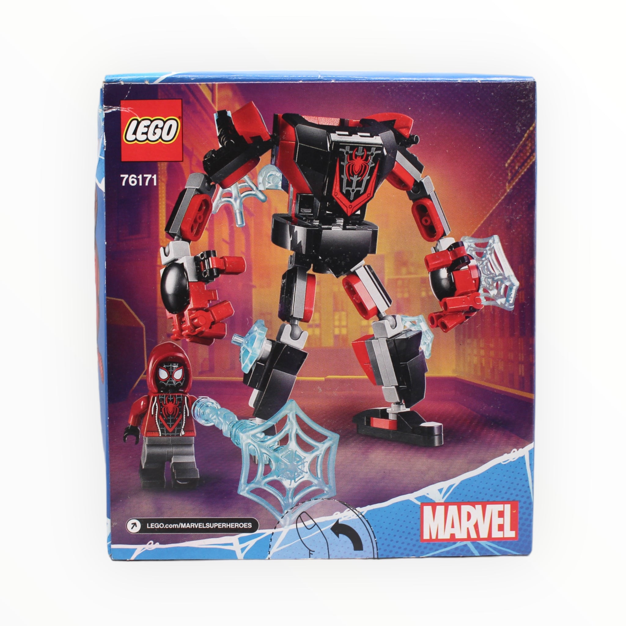 Lego marvel miles online morales mech