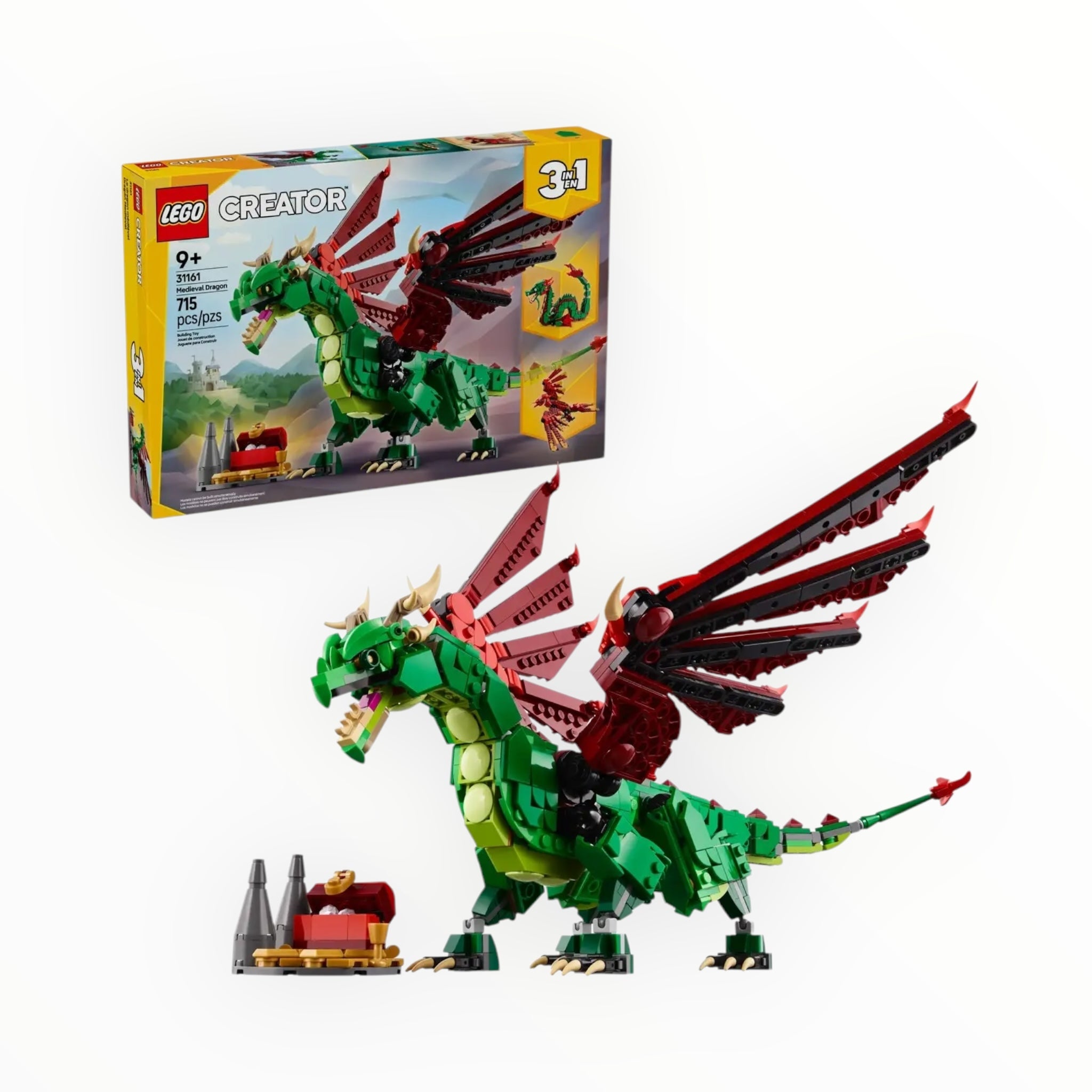 31161 Creator Medieval Dragon