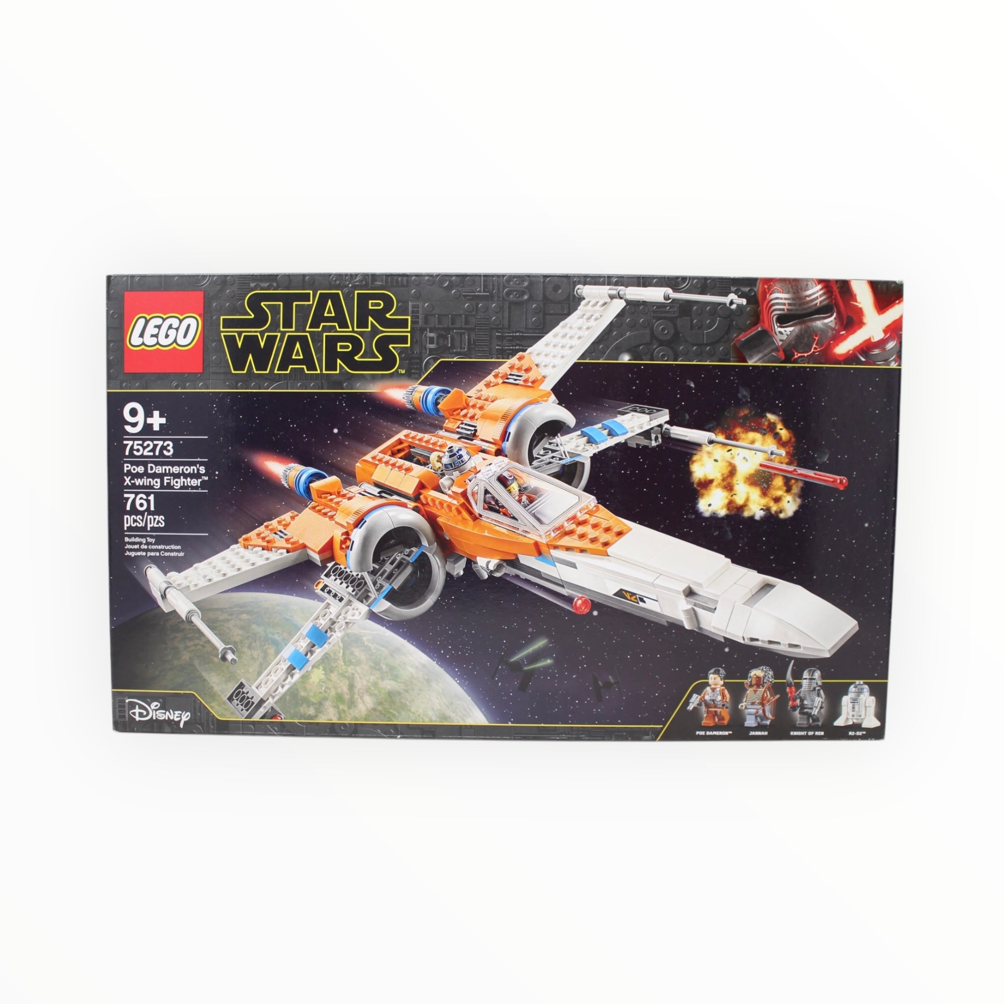 Retired Set 75273 Star Wars Poe Dameron’s X-wing Fighter (damaged box)