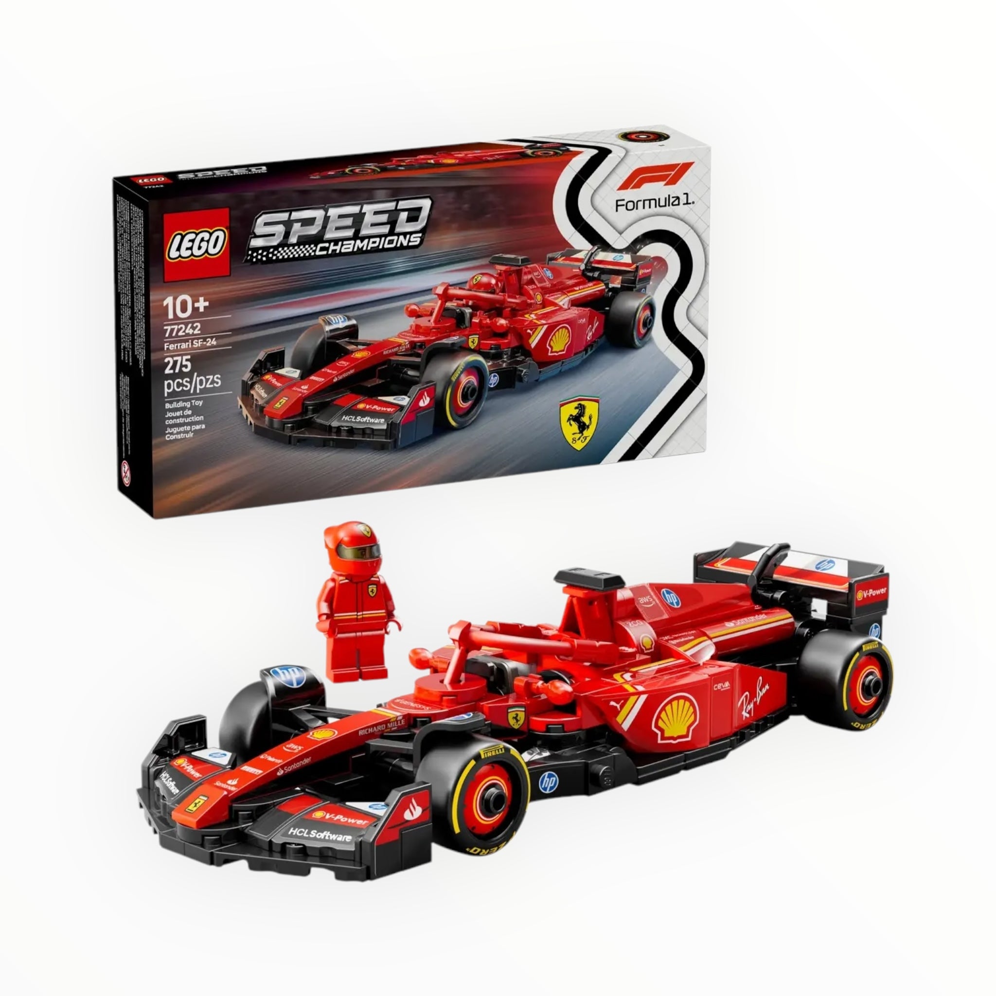 77242 Speed Champions Ferrari SF-24 F1 Race Car