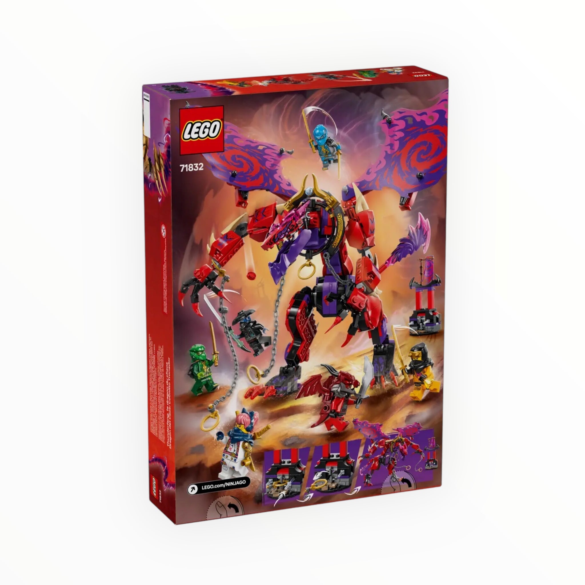 71832 Ninjago Thunderfang Dragon of Chaos