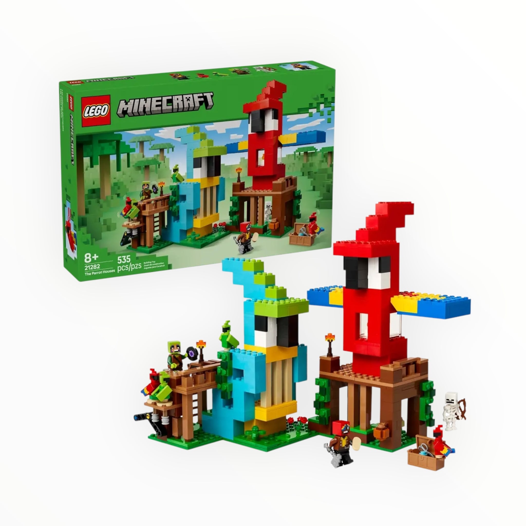 21282 Minecraft The Parrot Houses