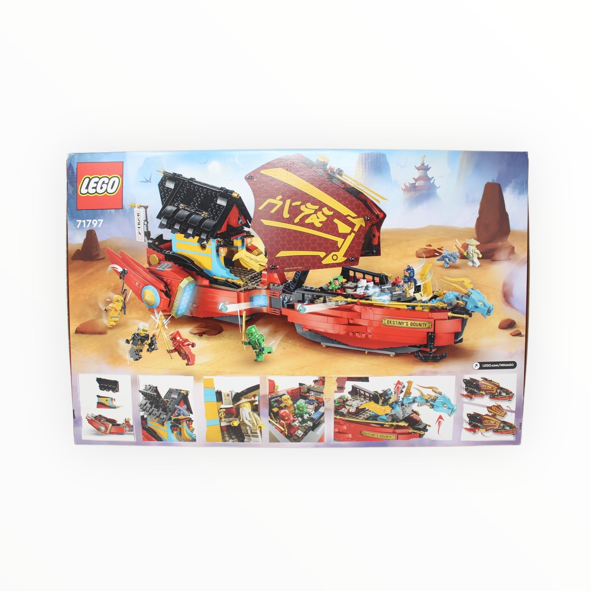 Retired Set 71797 Ninjago Destiny’s Bounty - race against time