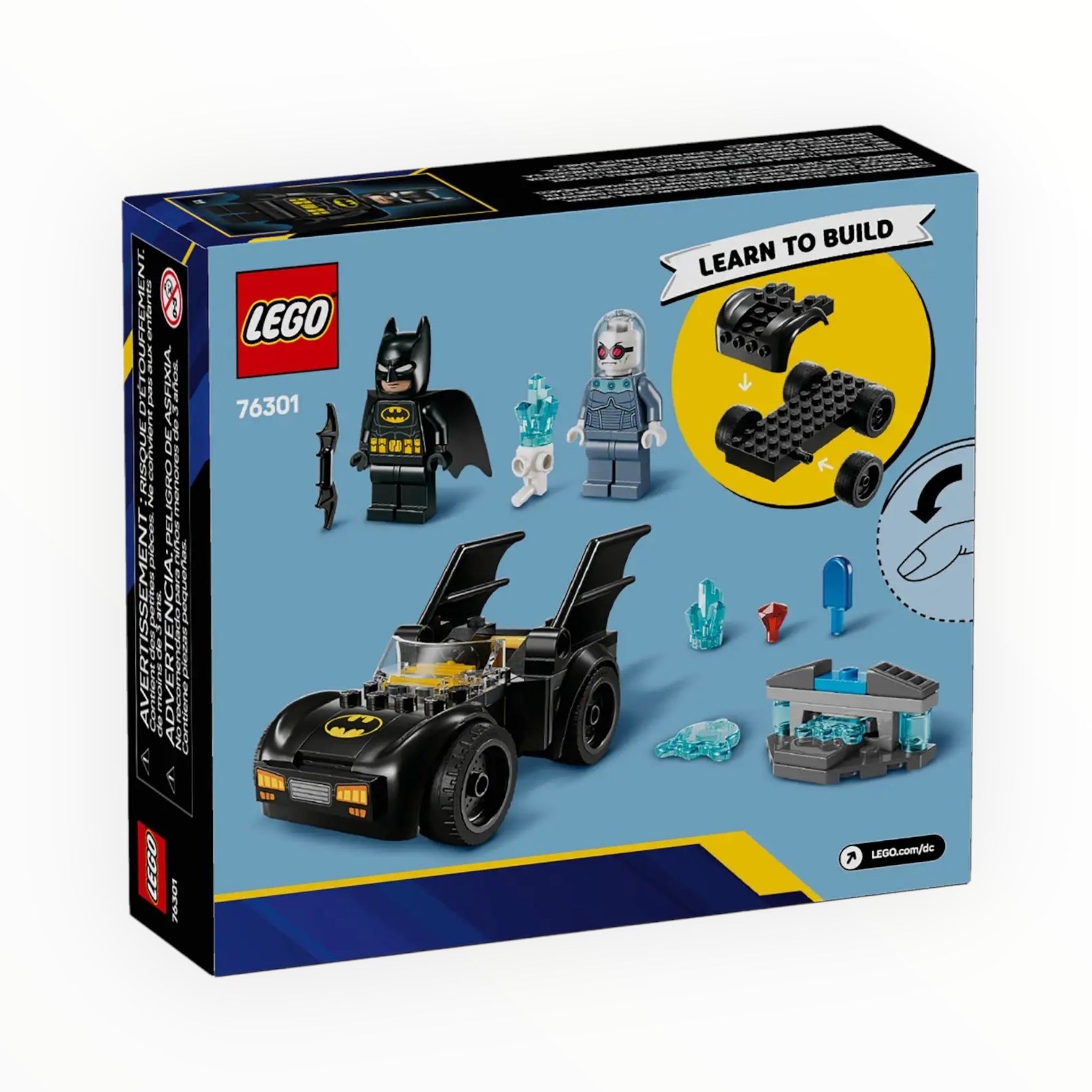 76301 DC Batman & Batmobile vs Mr. Freeze