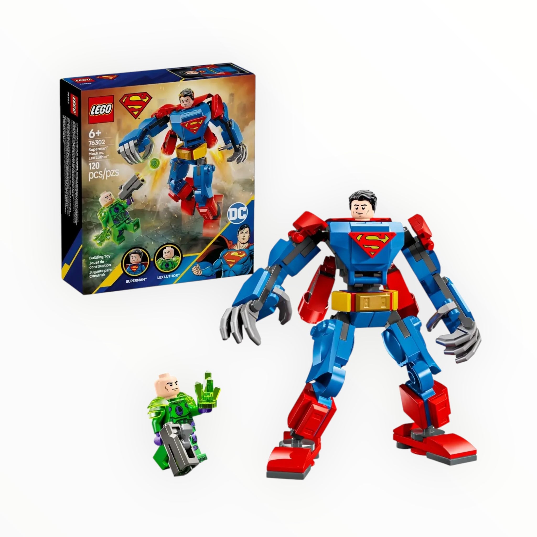 76302 DC Superman Mech vs. Lex Luthor