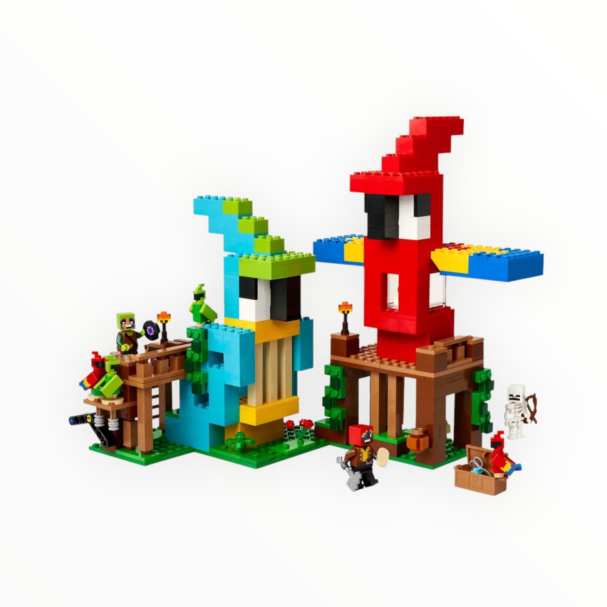 21282 Minecraft The Parrot Houses