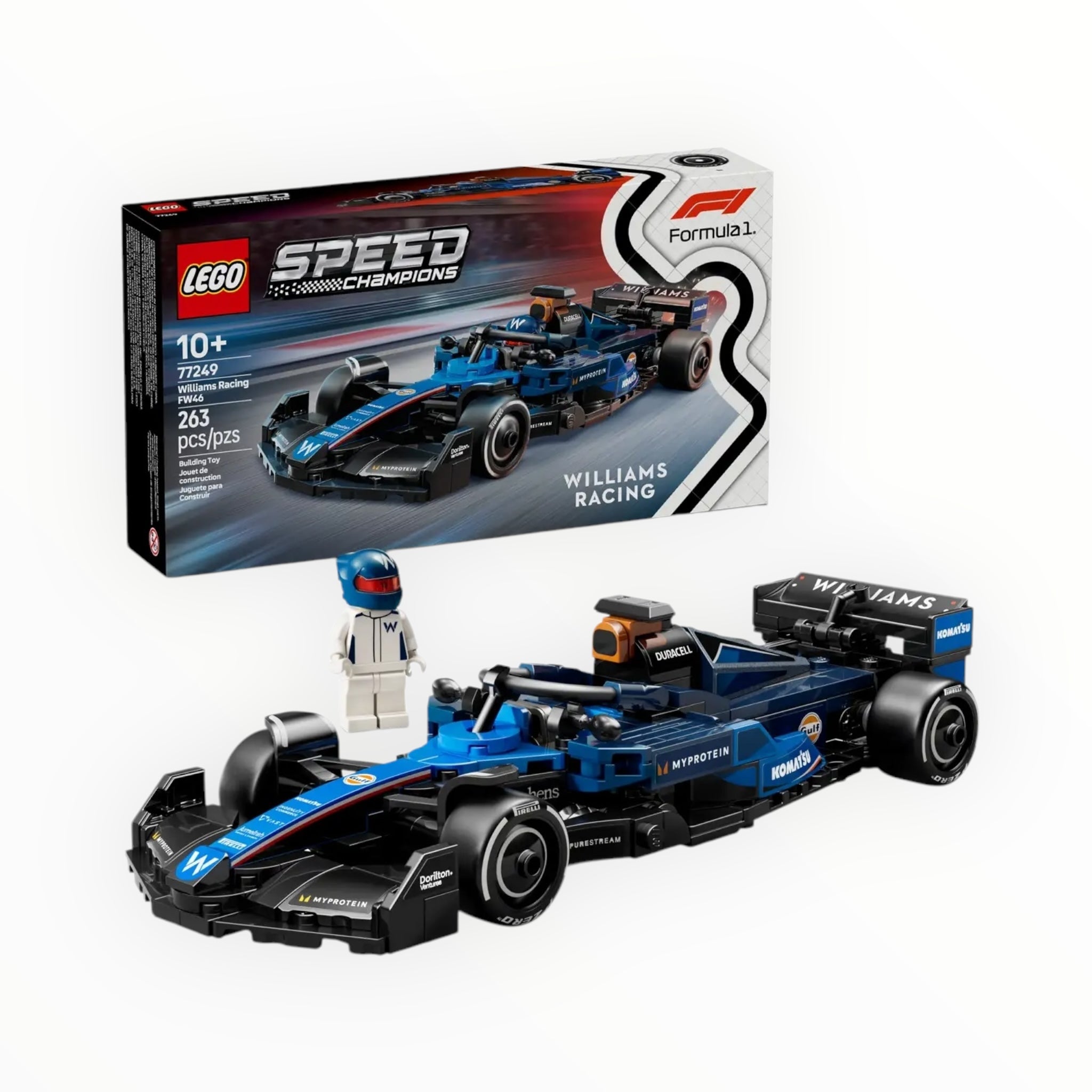 77249 Speed Champions Williams Racing FW46 F1 Race Car