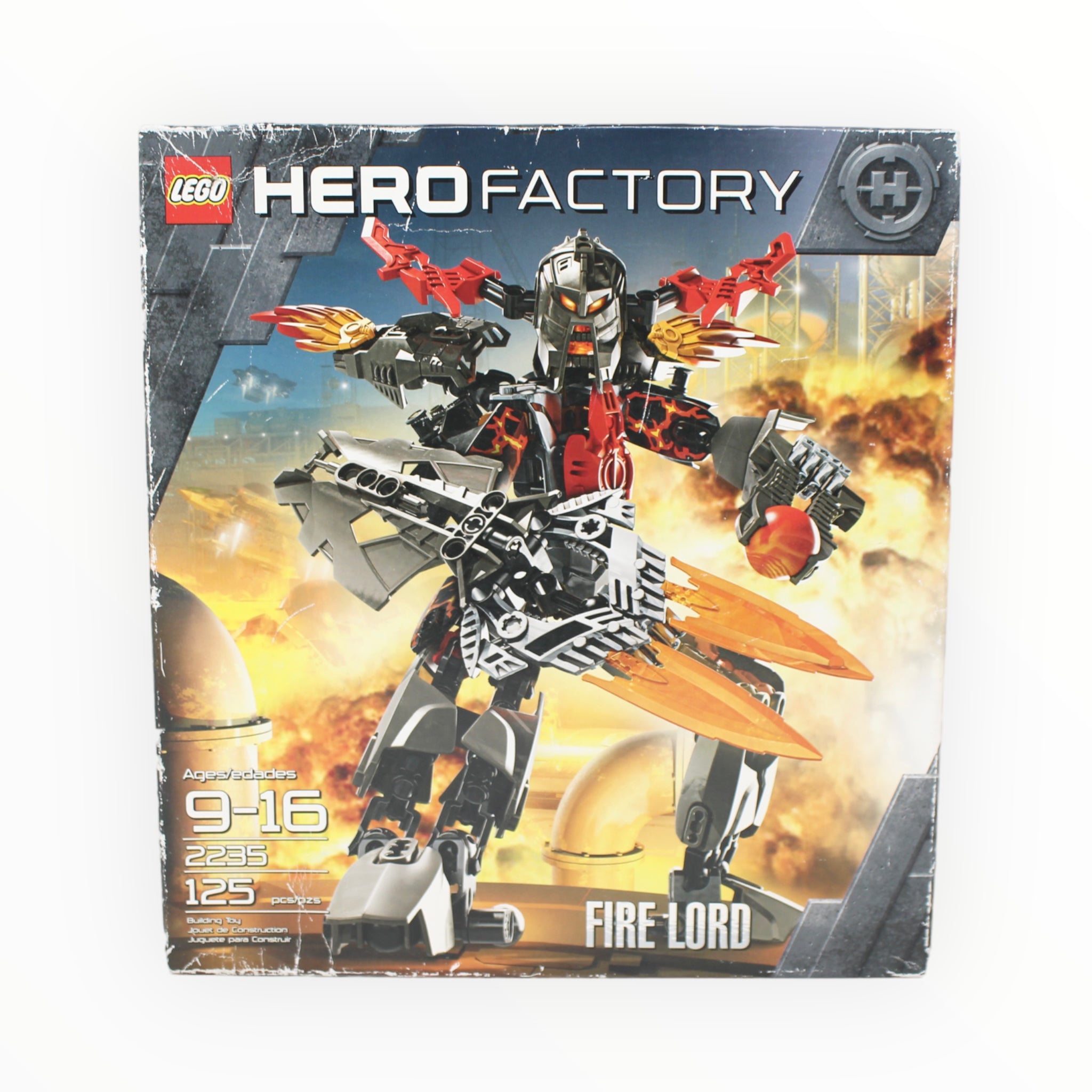 Retired Set 2235 Hero Factory Fire Lord