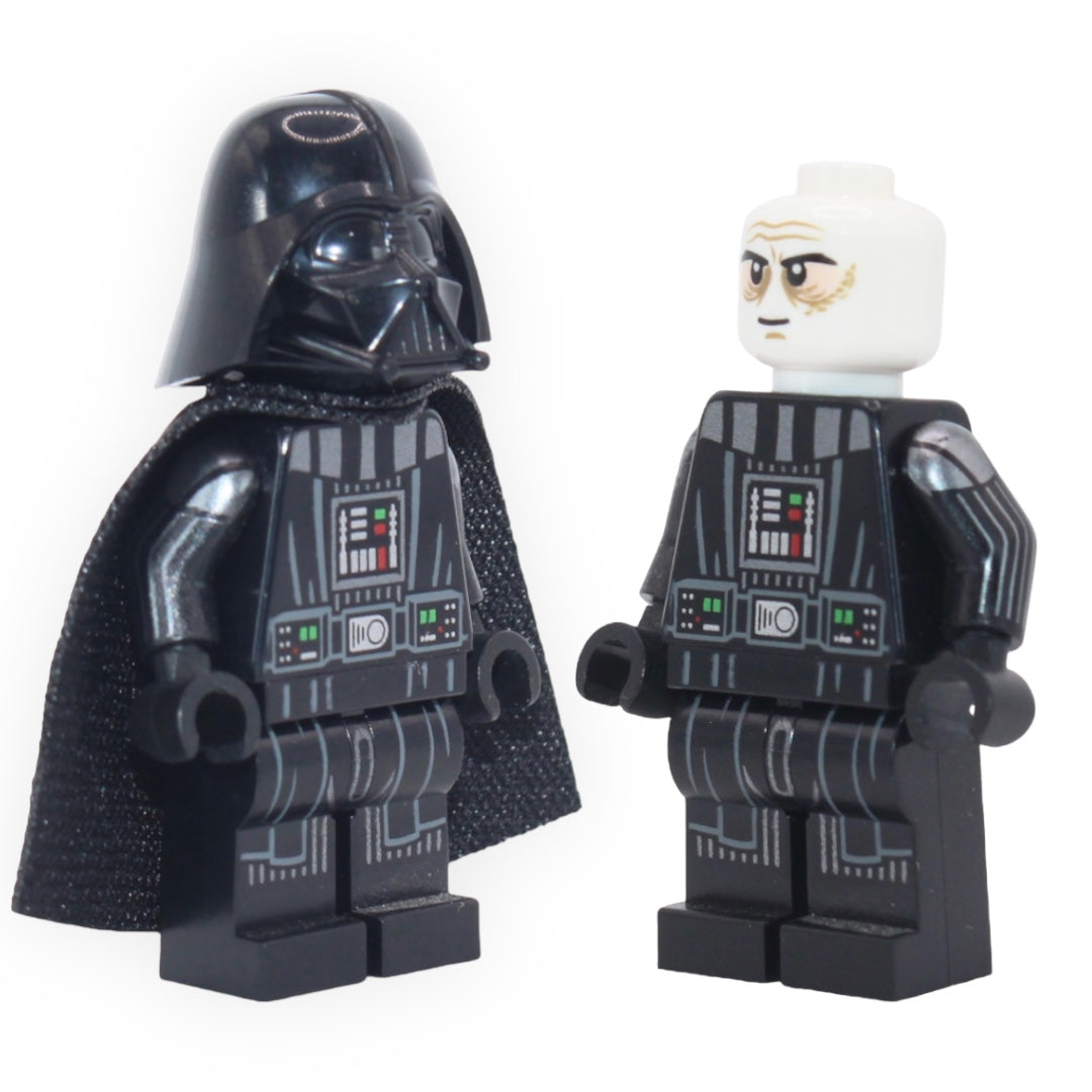 Darth Vader (type 2 helmet, printed arms, white head, spongy cape, 2020)