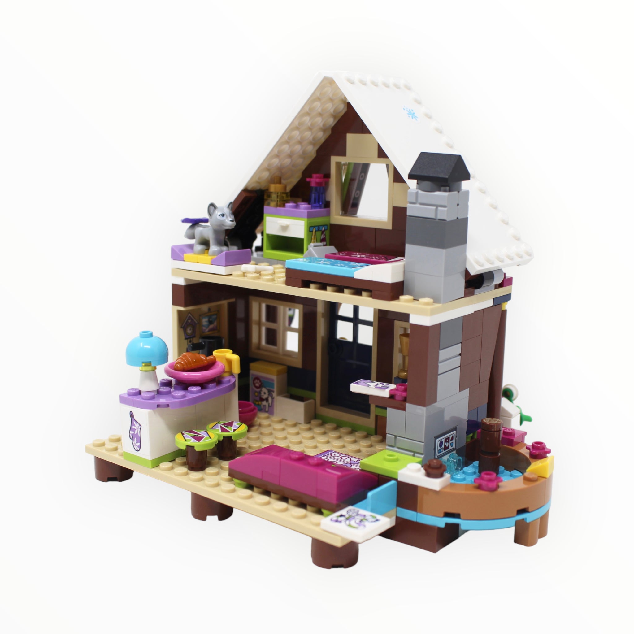 Lego friends ski online resort chalet