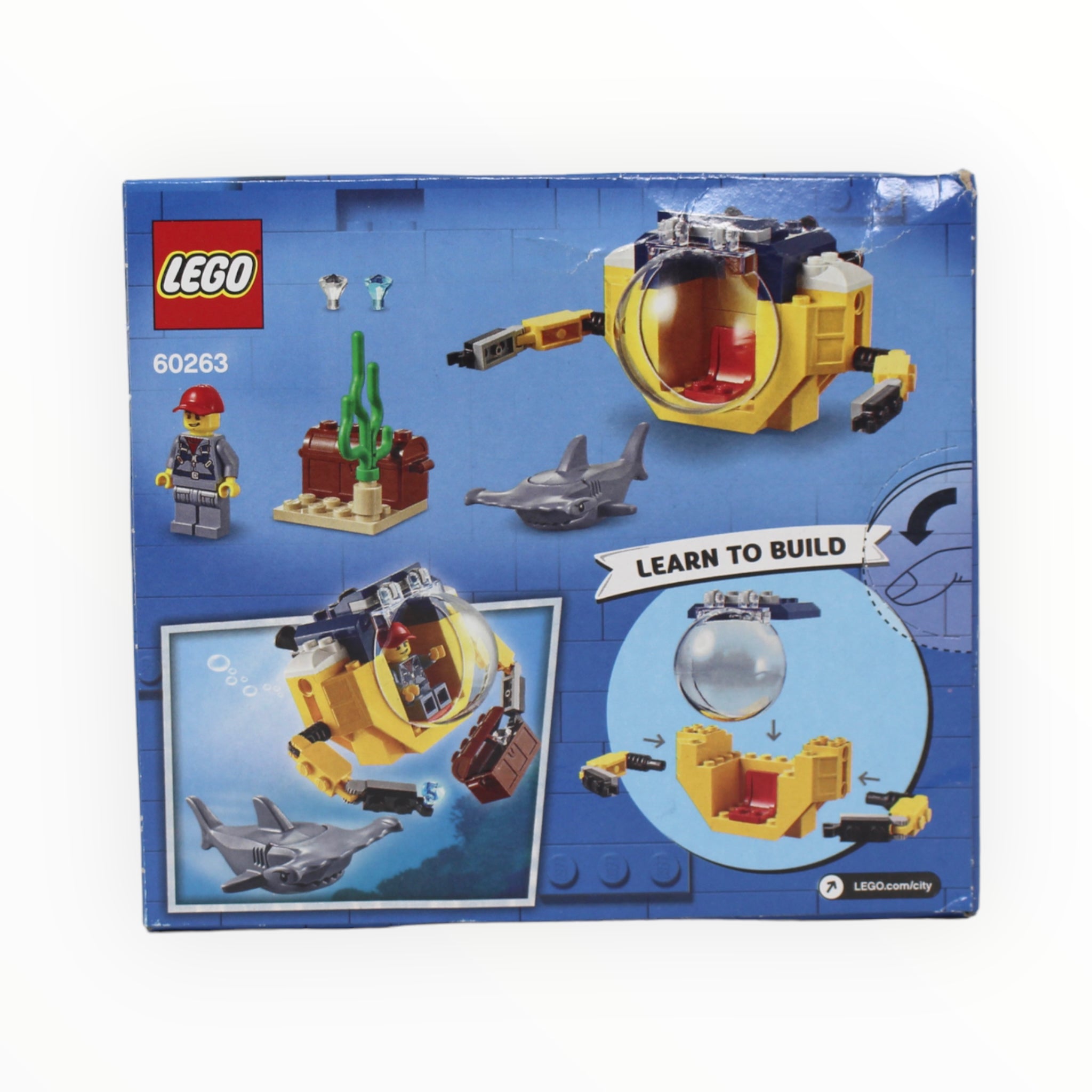 Ocean mini submarine online lego