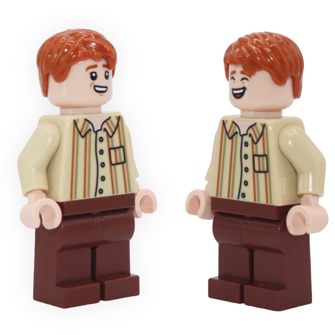 George Weasley (tan striped shirt)