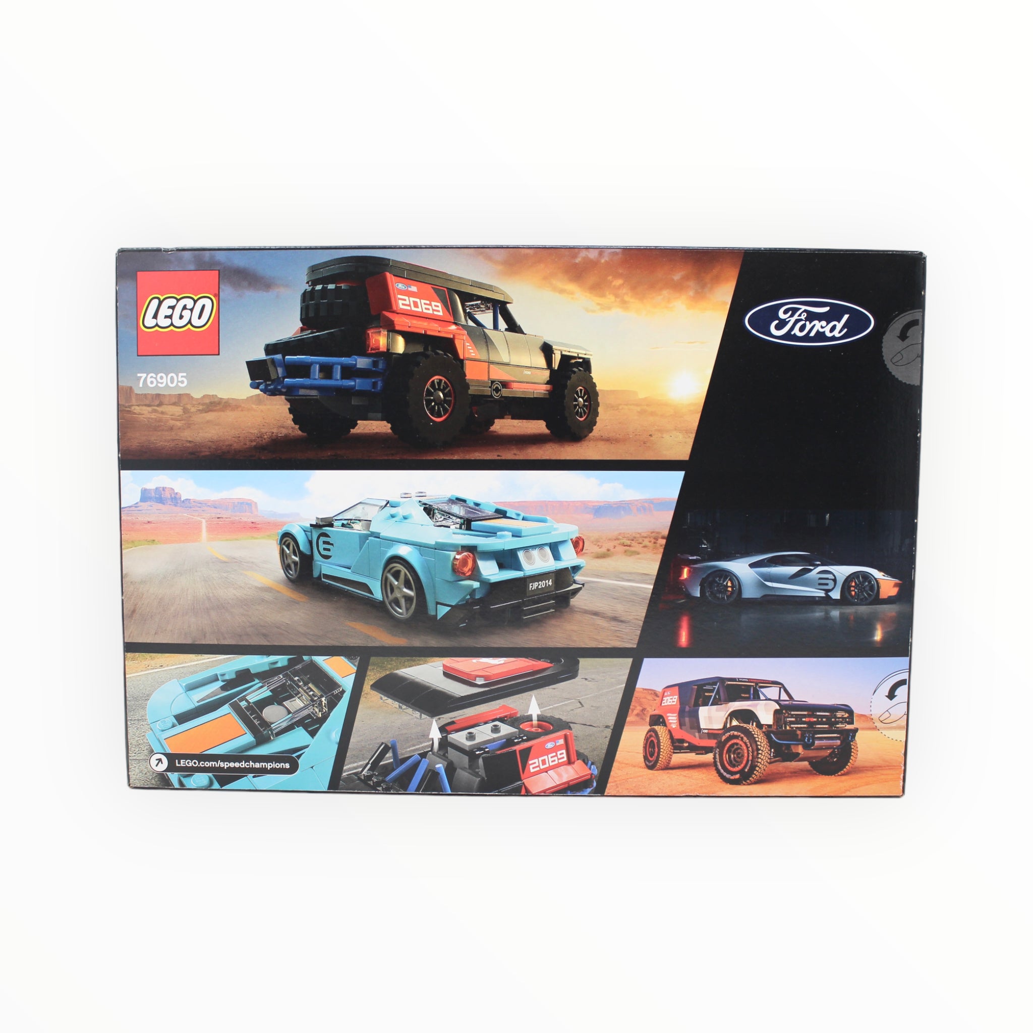 Retired Set 76905 Speed Champions Ford GT Heritage Edition and Bronco R