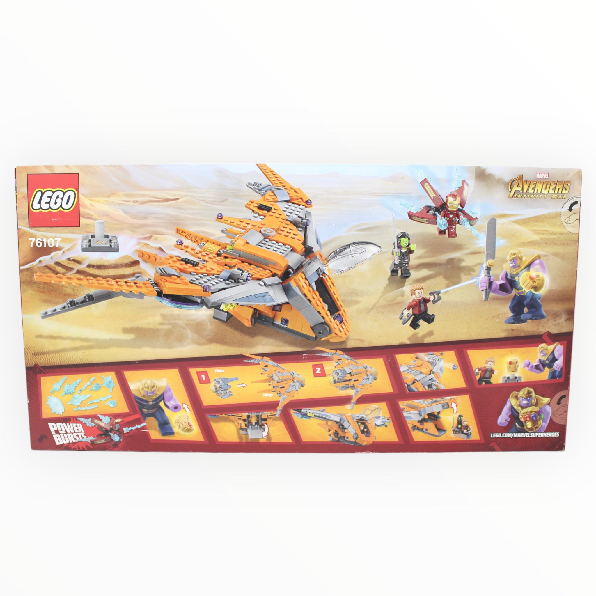 Lego 76107 marvel avengers thanos ultimate battle sales playset