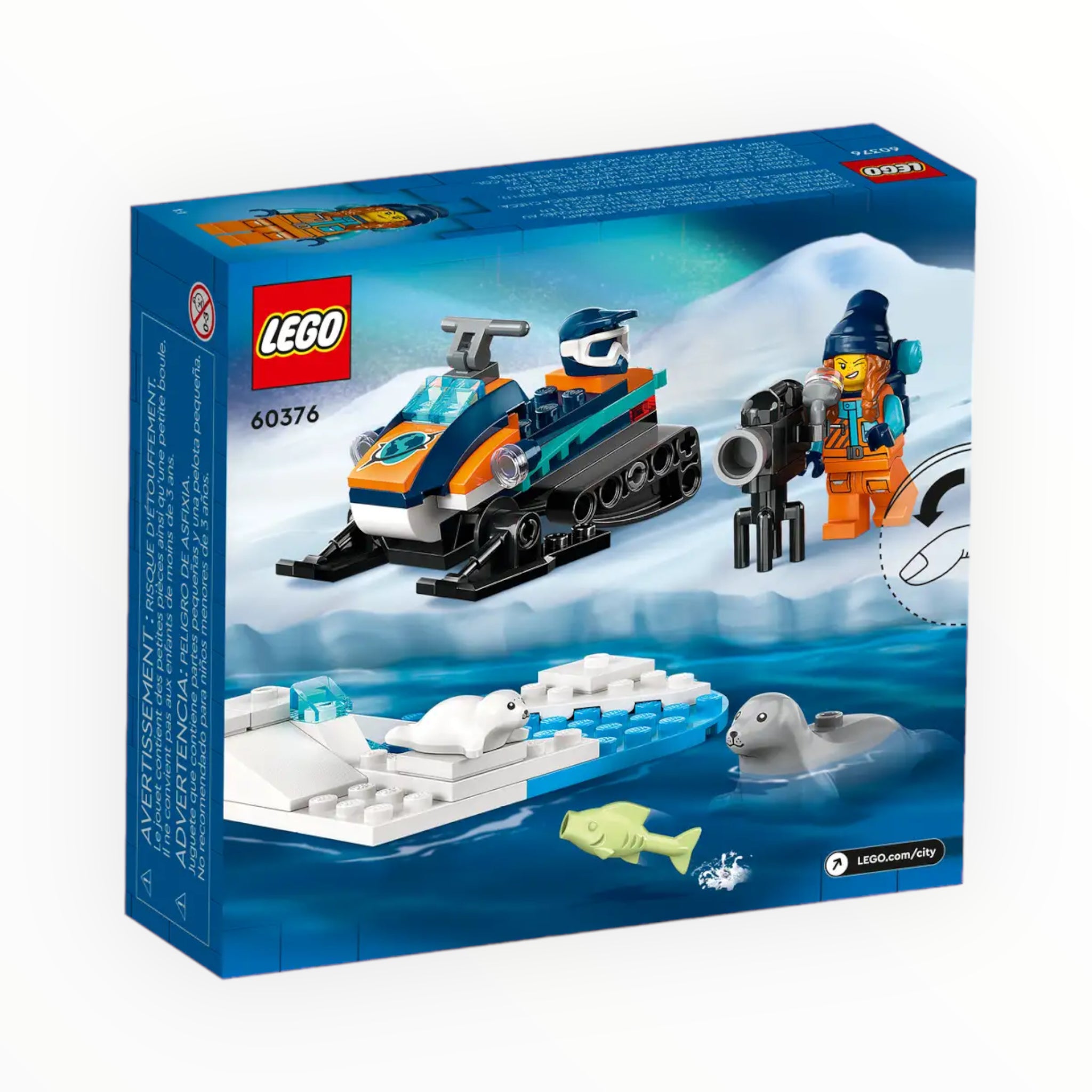 60376 City Arctic Explorer Snowmobile