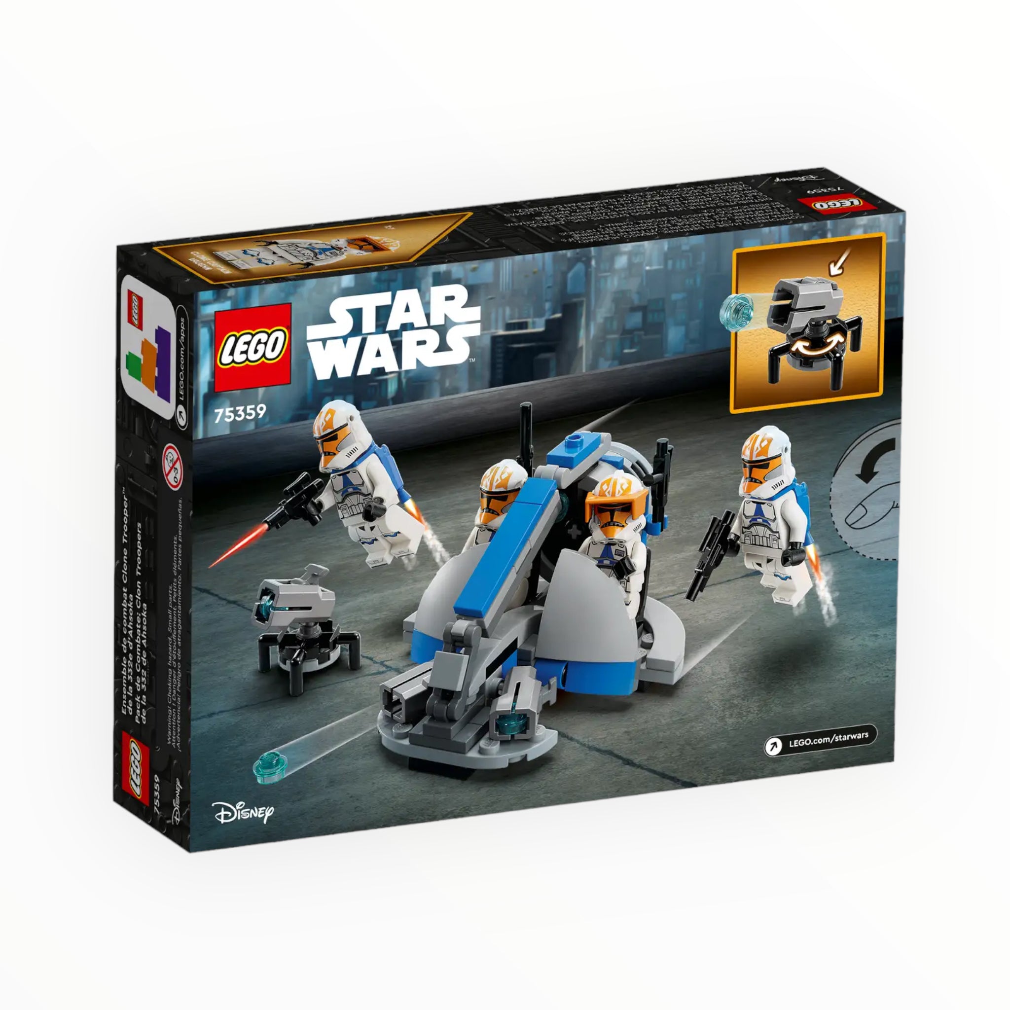 Ahsoka's clone best sale trooper lego