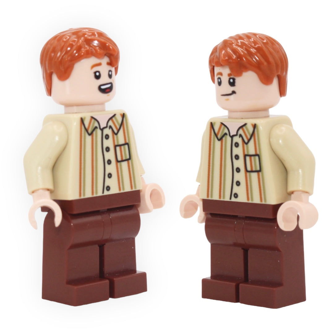 Fred Weasley (tan striped shirt)