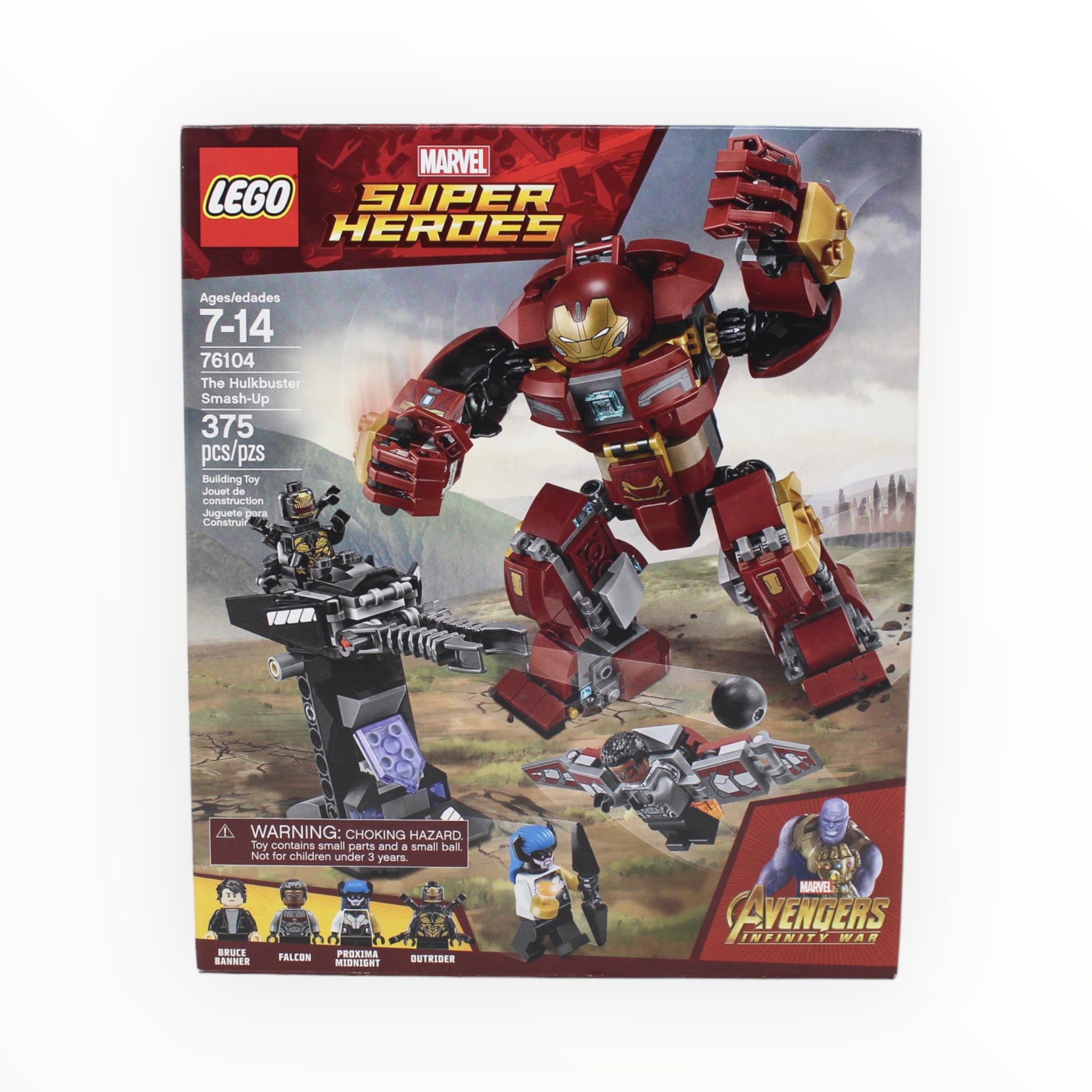 Certified Used Set 76104 Marvel Super Heroes The Hulkbuster Smash-Up