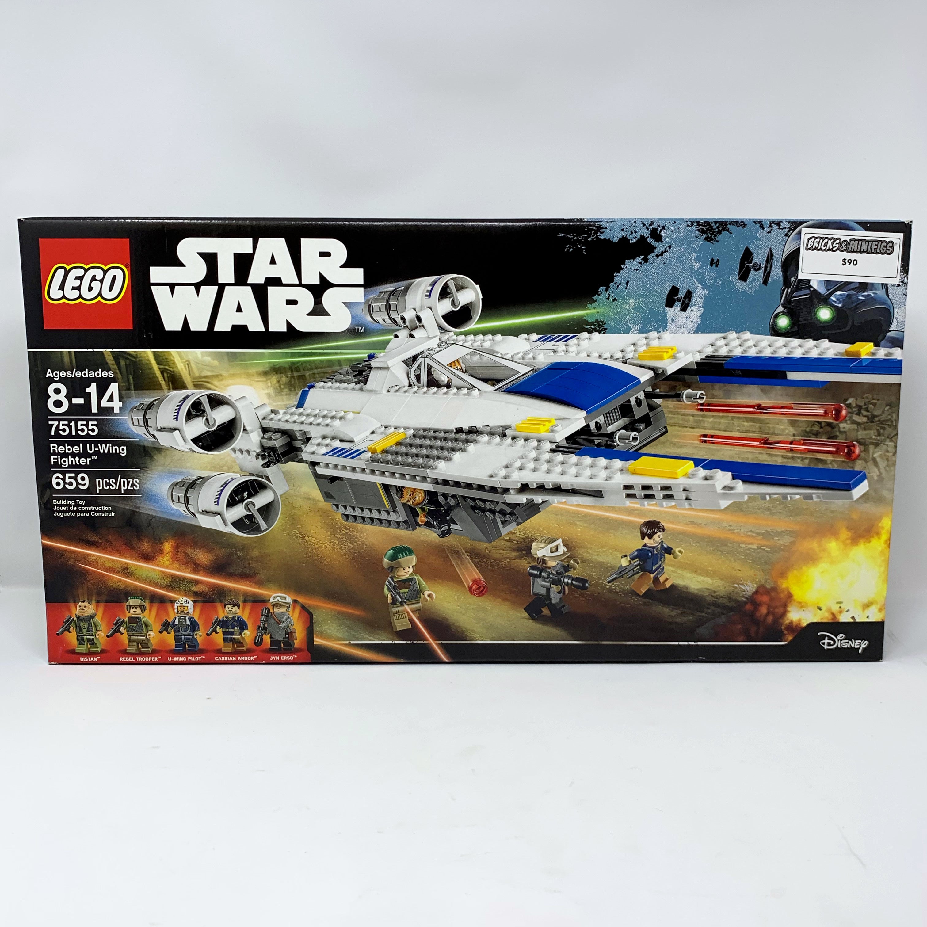 Retired Set 75155 Star Wars Rebel U Wing Fighter