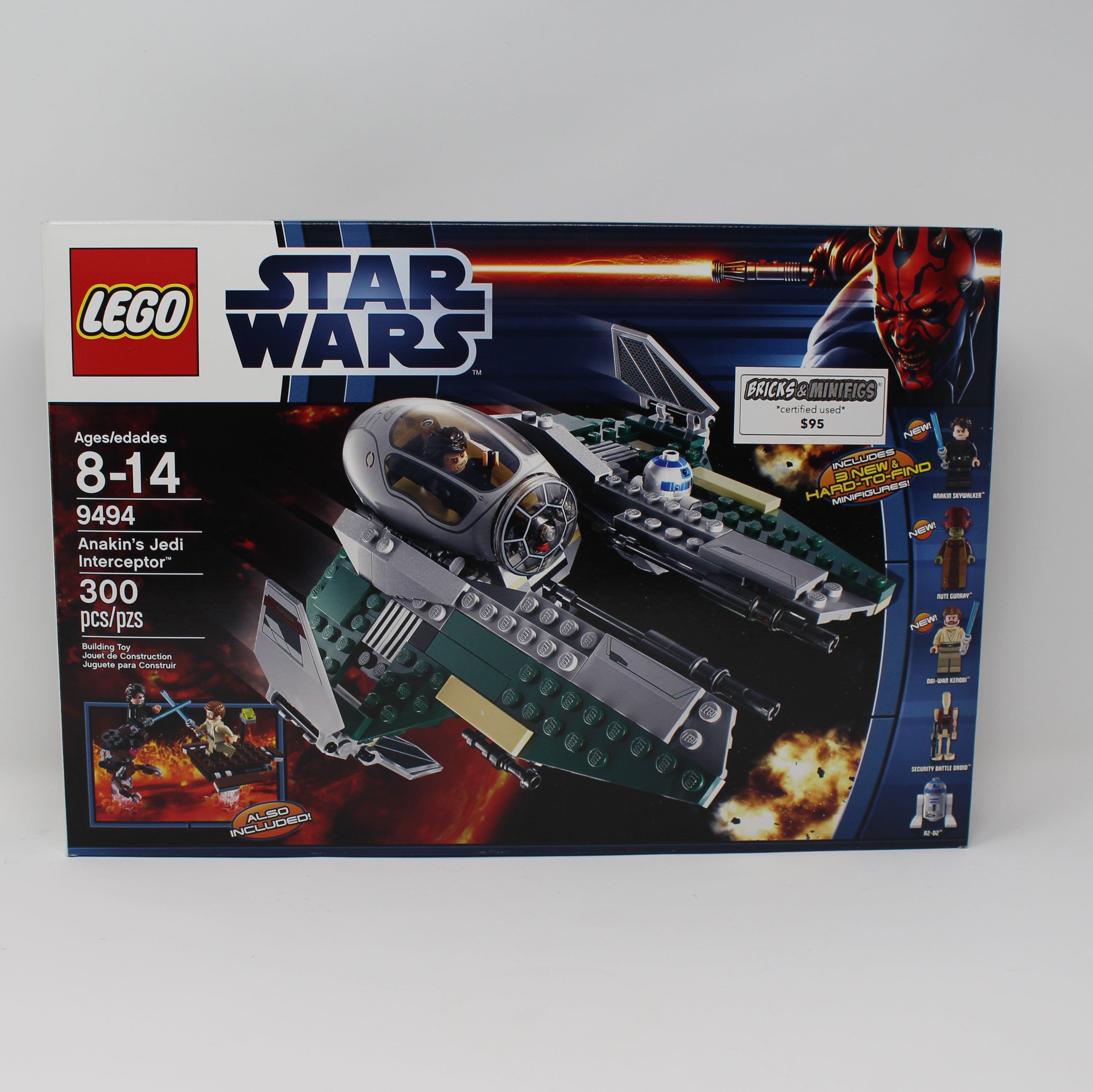 Lego star fashion wars anakin's jedi interceptor 9494