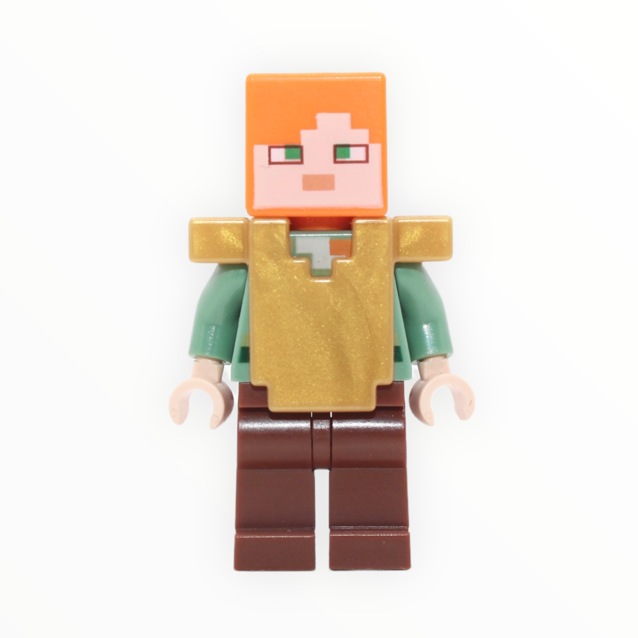 Minecraft Alex (gold armor)