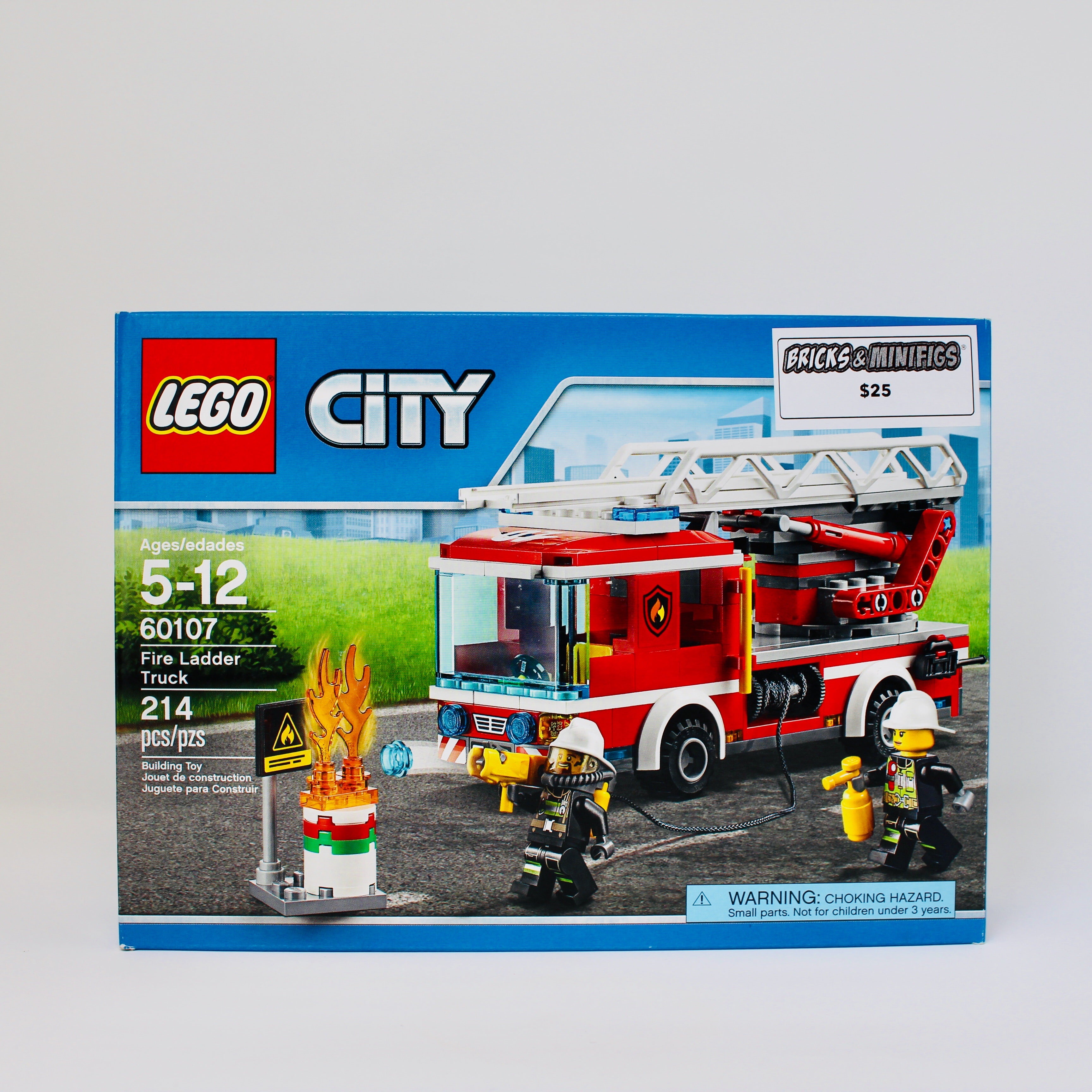 Lego fire cheap truck 60107