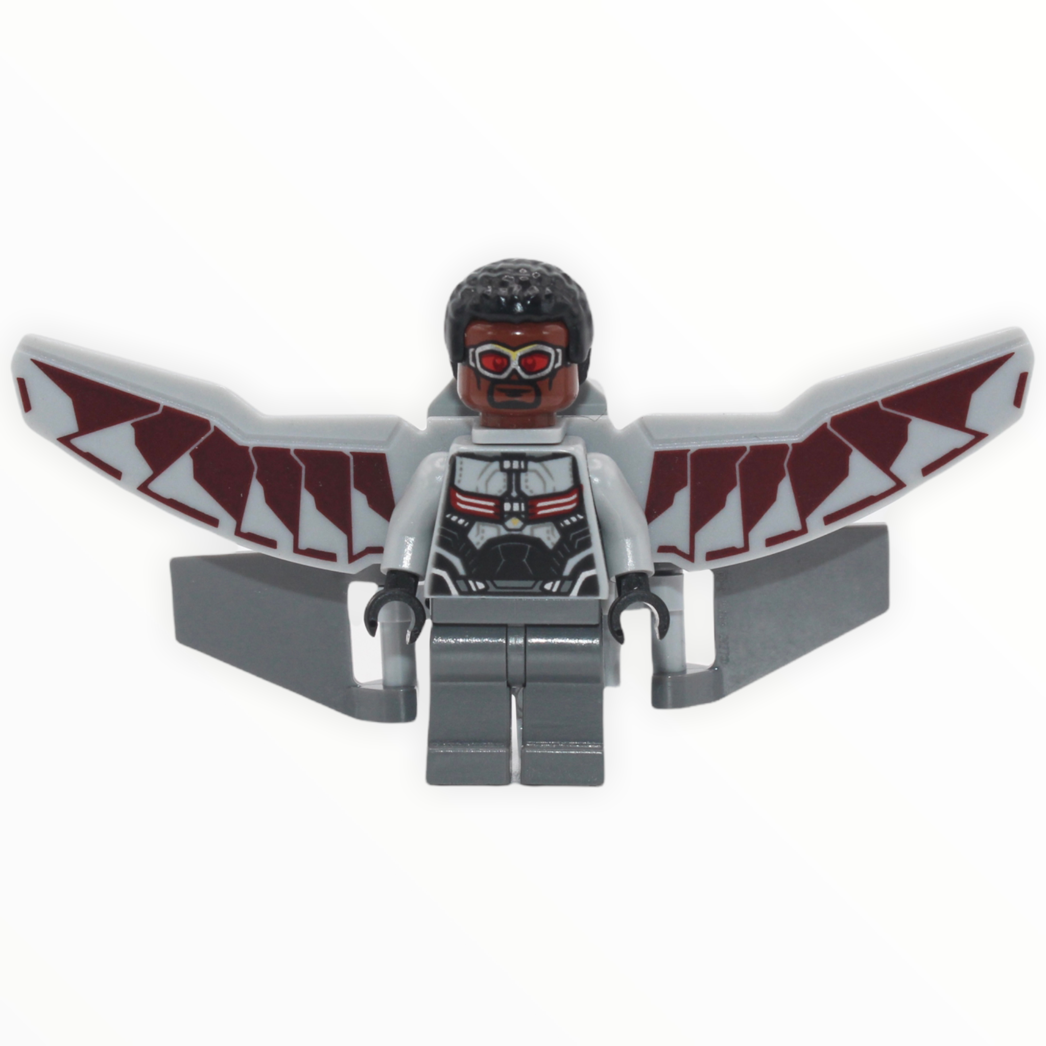 Falcon (light bluish gray outfit, wings, with Redwing)