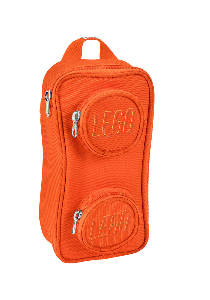 Orange LEGO Brick Pouch