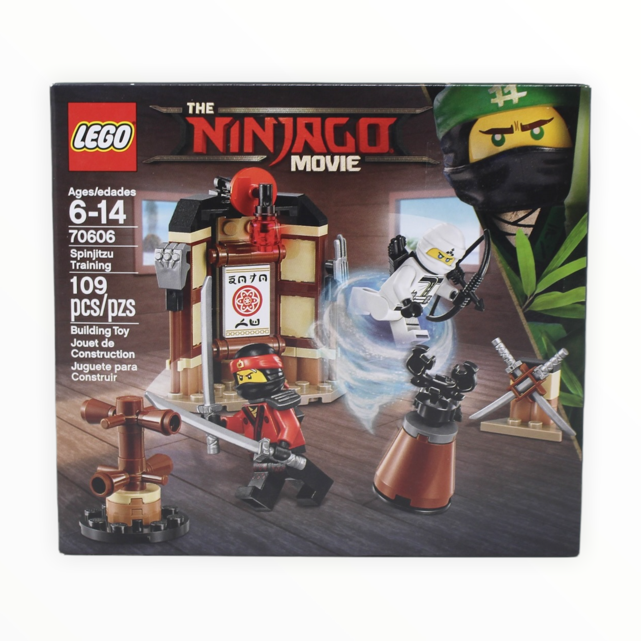 Retired Set 70606 The Ninjago Movie Spinjitzu Training