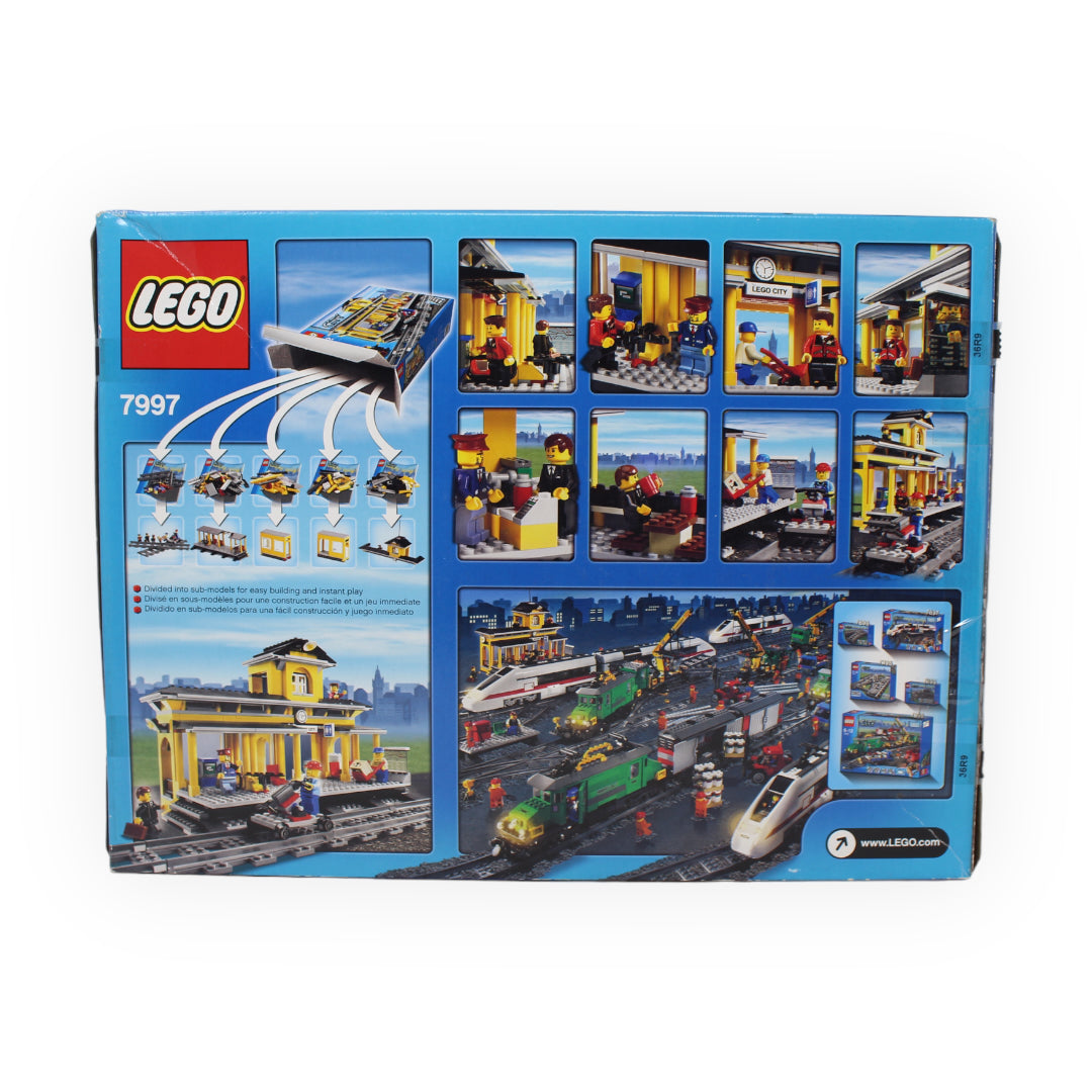 Lego train best sale station 7997