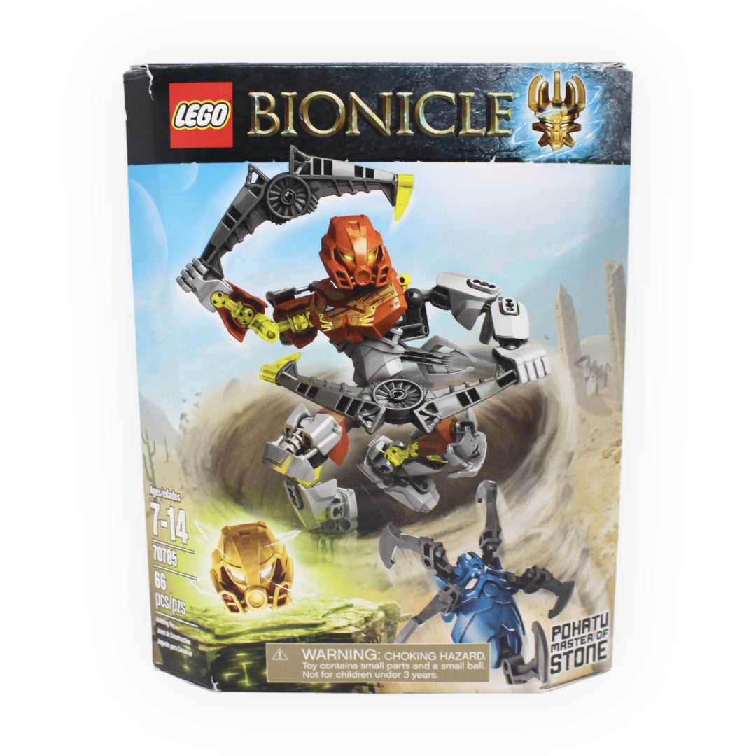 Certified Used Set 70785 Bionicle Pohatu Master of Stone