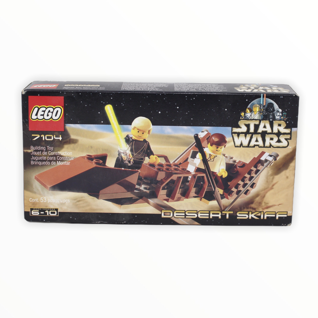 Retired Set 7104 Star Wars Desert Skiff