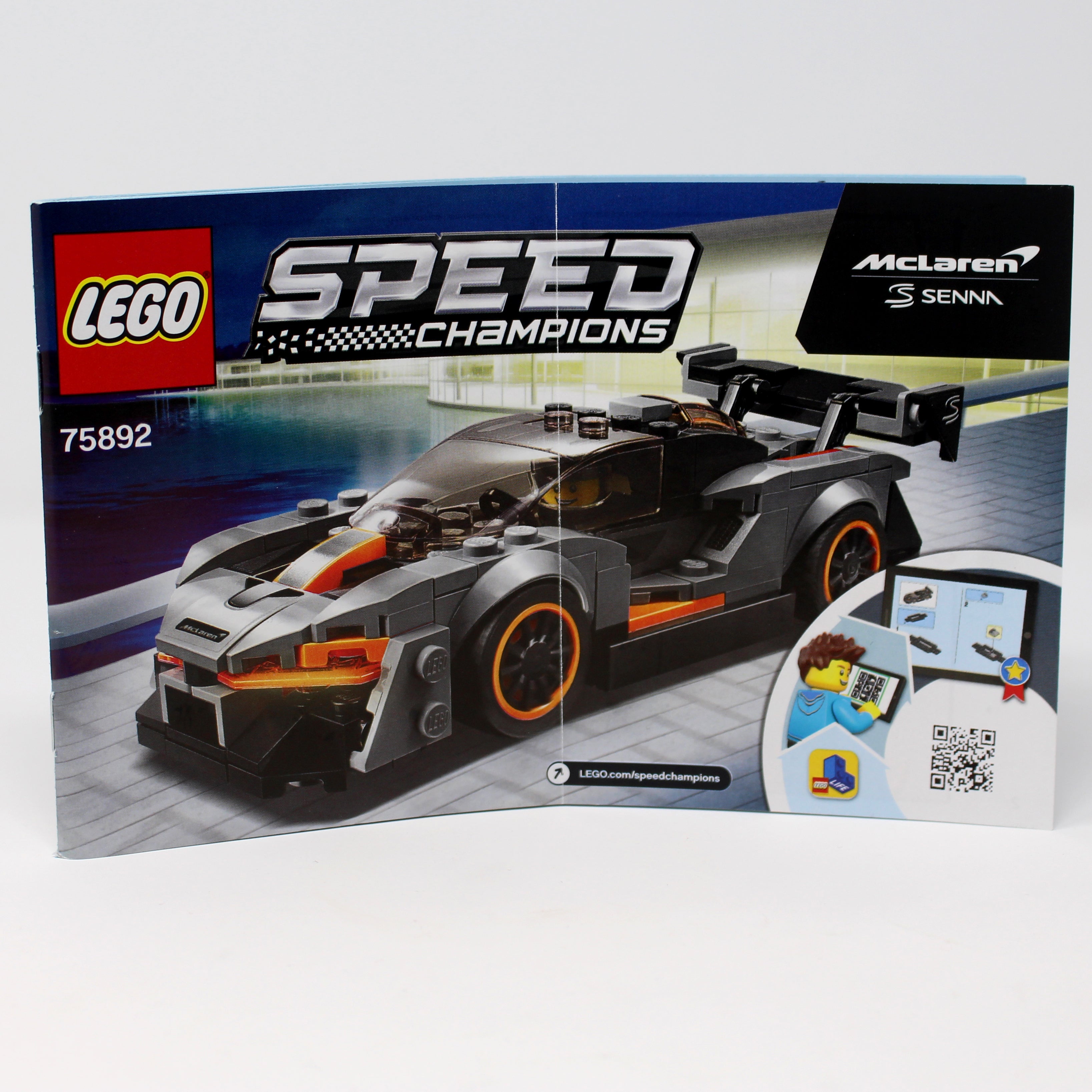 Used Set 75892 Speed Champions McLaren Senna