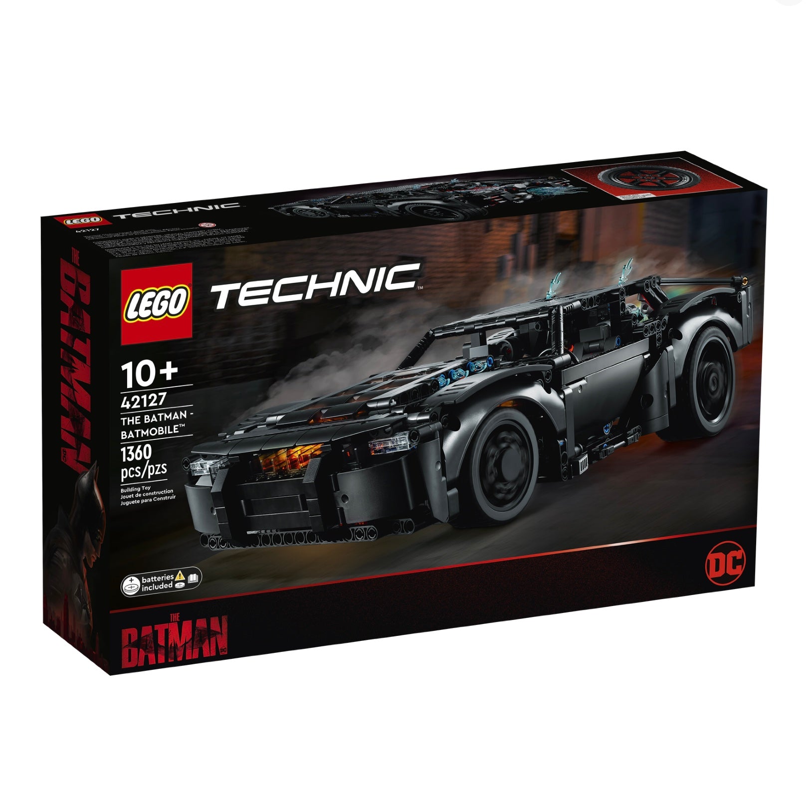 Lego technic best sale batman car