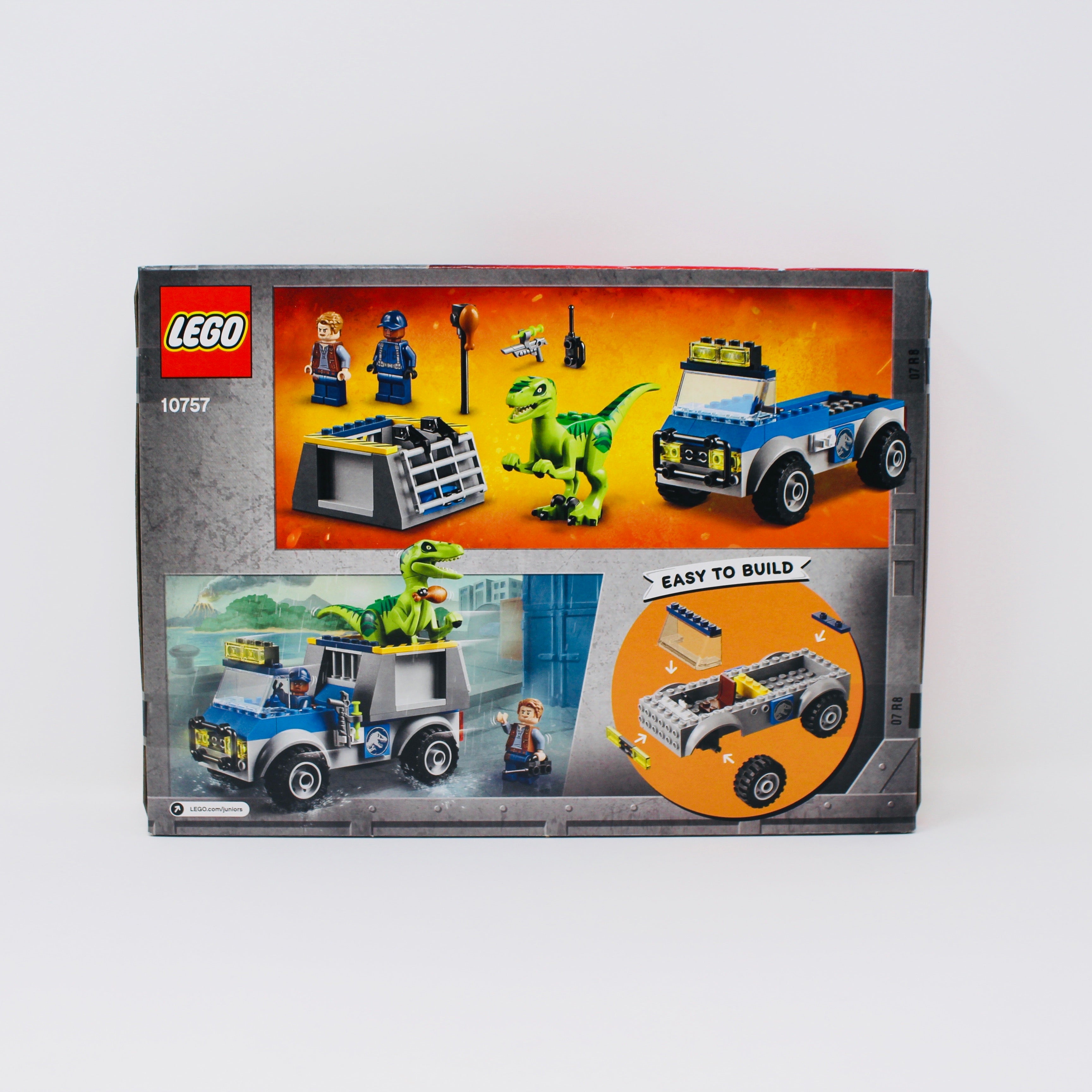 Lego juniors jurassic world hot sale 10757