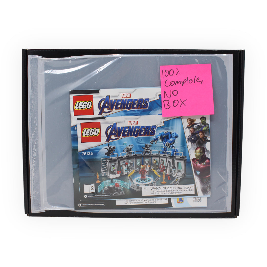 Certified Used Set 76125 Avengers Iron Man Hall of Armor (no box)