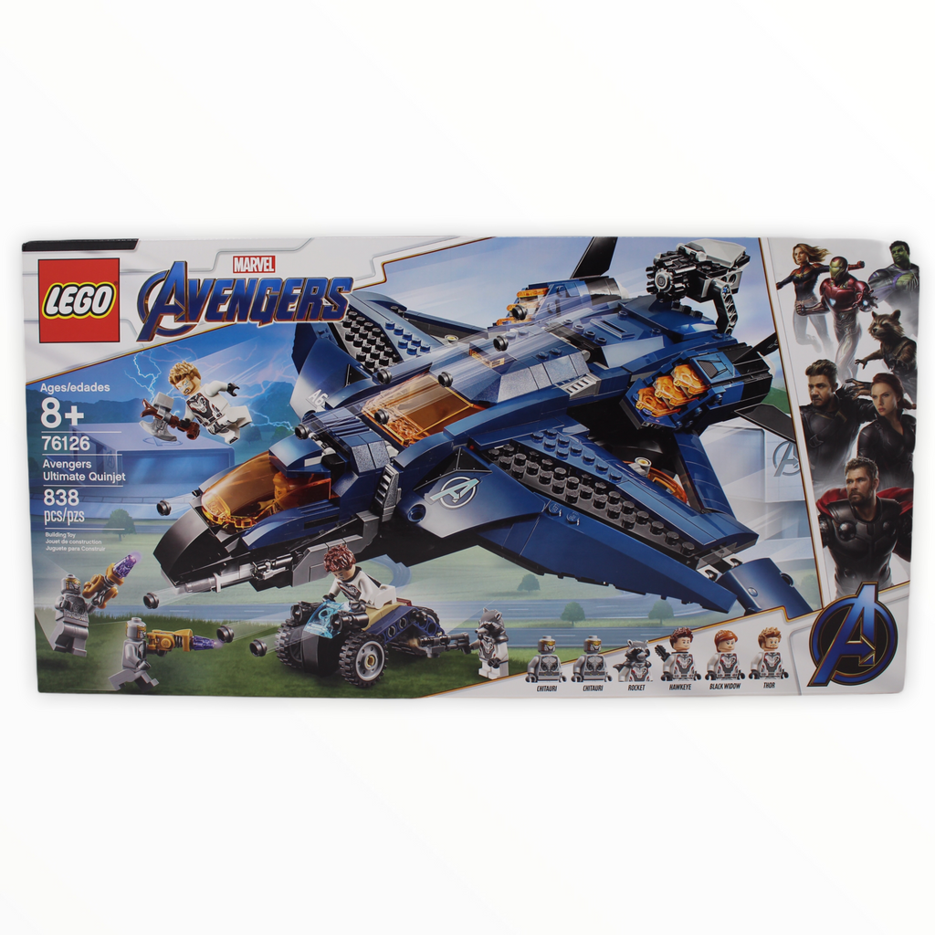 Avengers lego online 76126