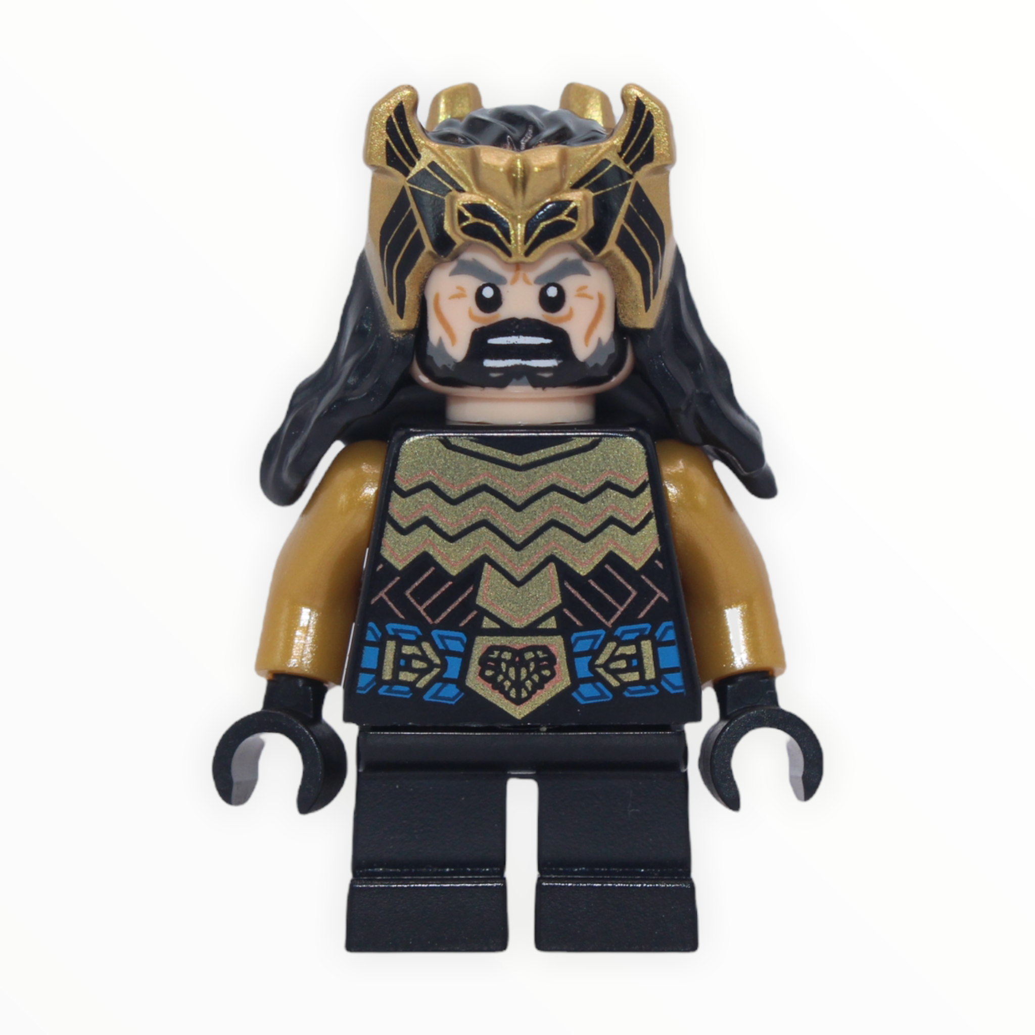 Thorin Oakenshield (gold crown and armor)