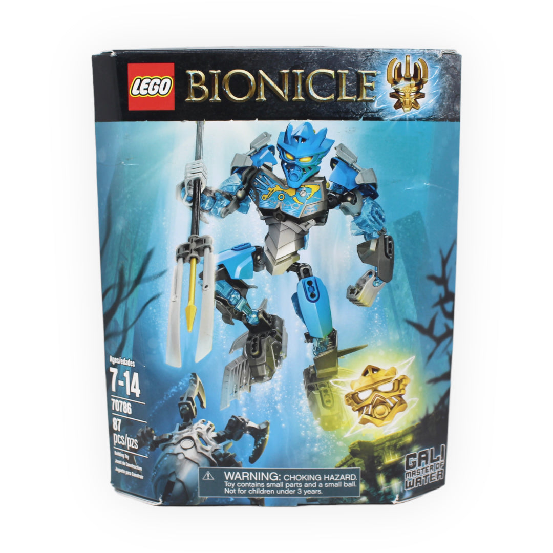 Certified Used Set 70786 Bionicle Gali Master of Water