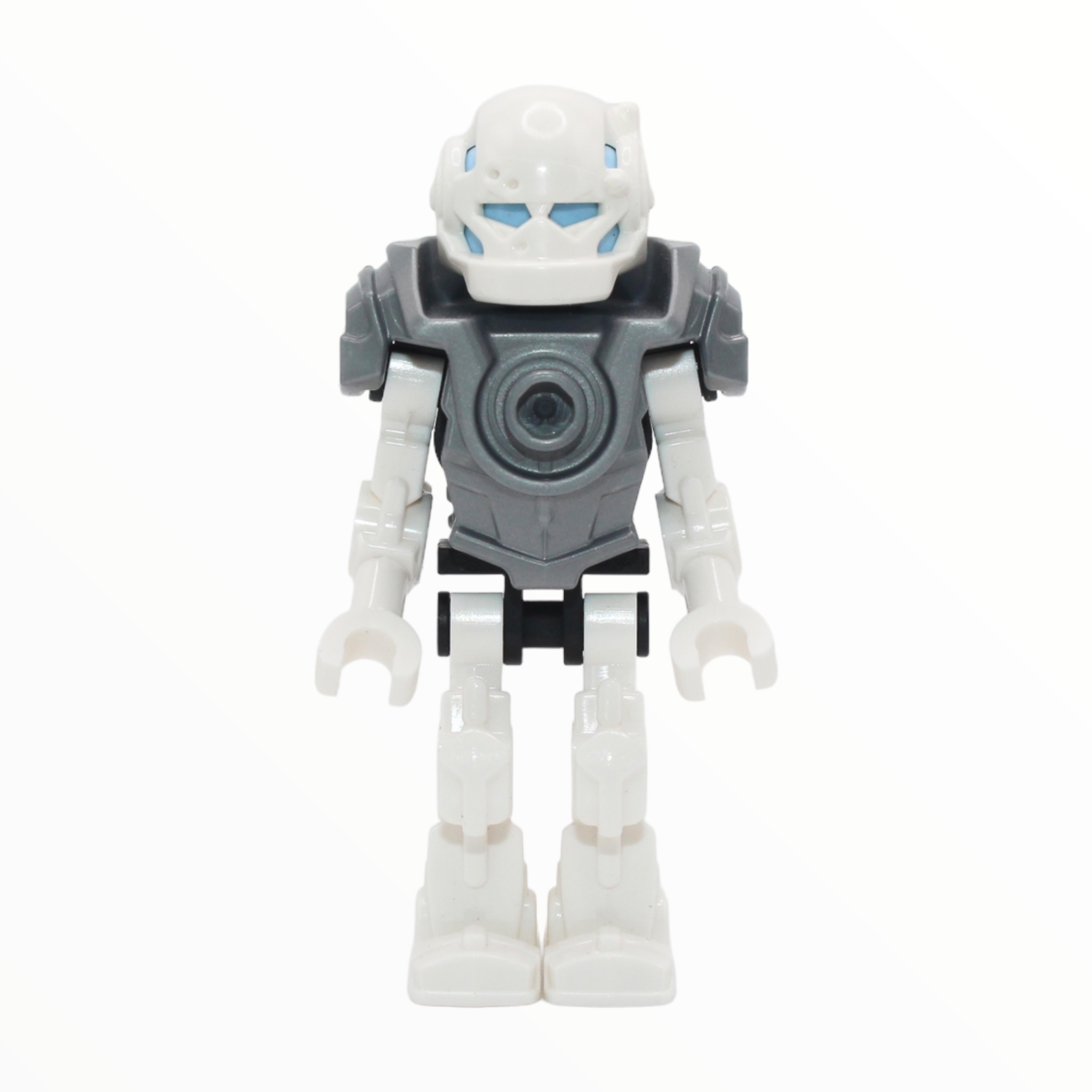 Hero Factory Stormer (minifigure, flat silver armor)