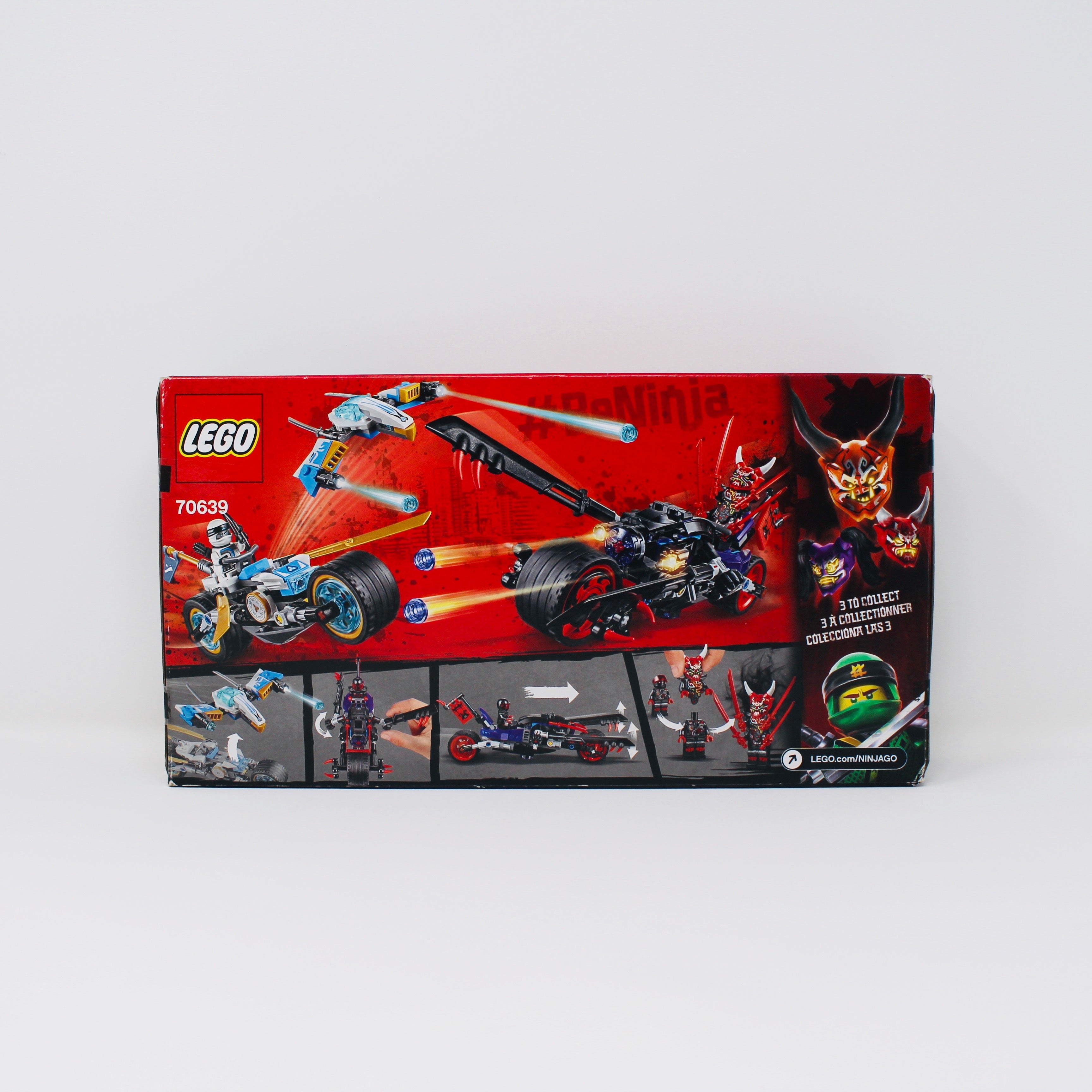 Retired Set 70639 Ninjago Street Race of Snake Jaguar