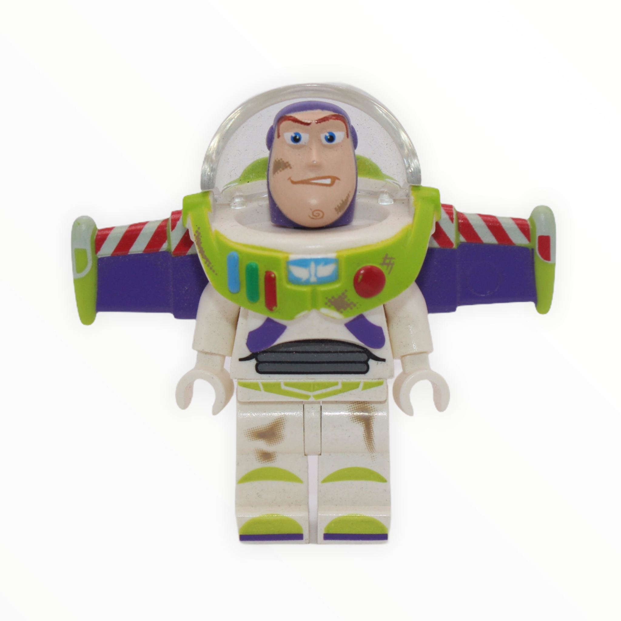 Buzz Lightyear (dirt stains, Toy Story 3)